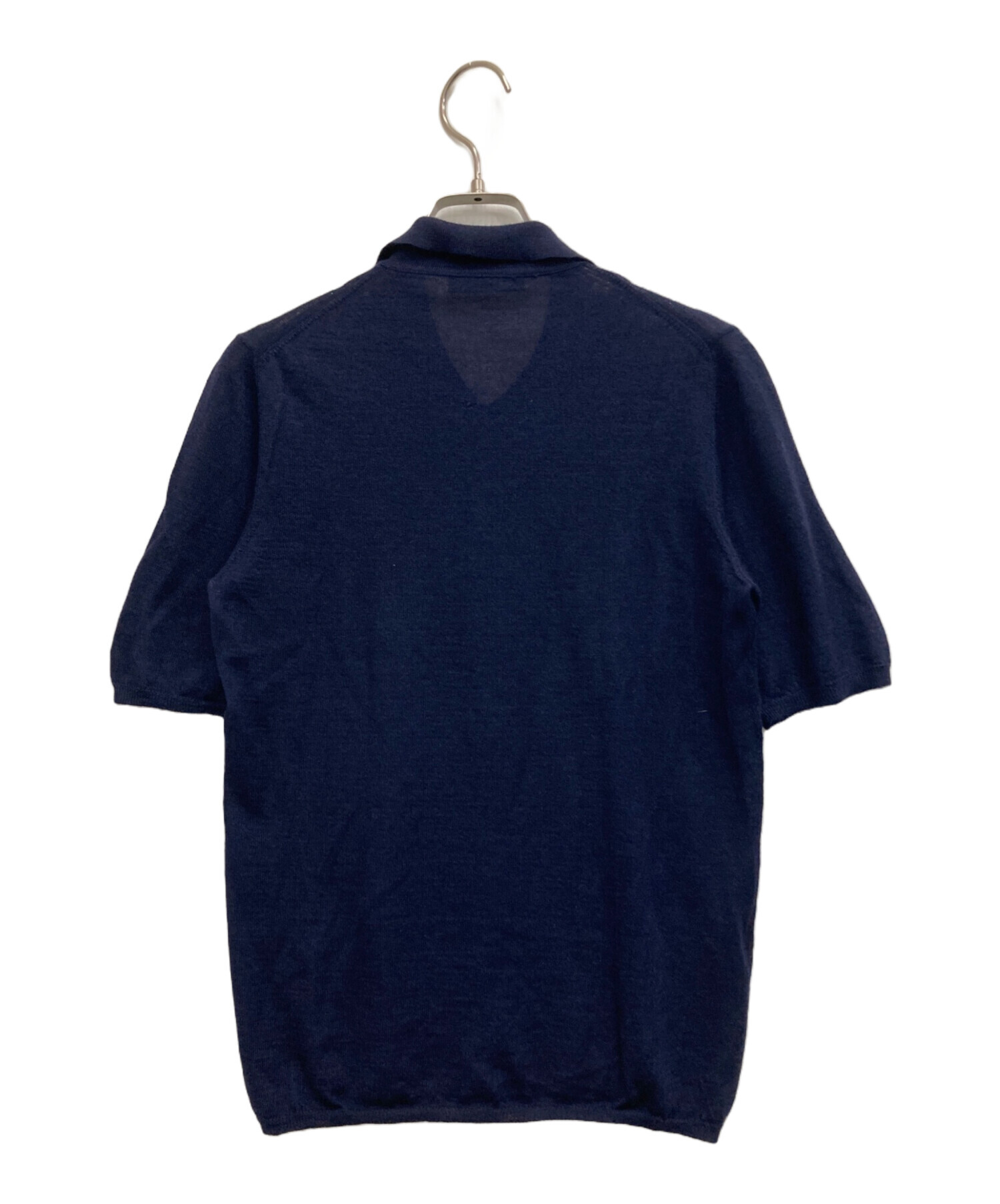 中古・古着通販】PRADA (プラダ) シルクブレンドカシミヤ半袖ニット