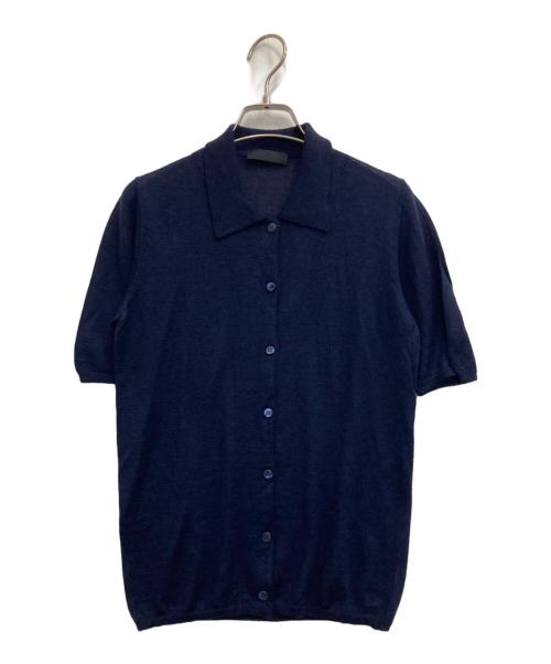 美品 PRADA プラダ ハーフスリーブ シルクブレンド ニットカットソー サイズ46 ブラック レディース 古着 中古 USED 楽天市場】プラダ（ブランドプラダ）（レディースファッション）の通販