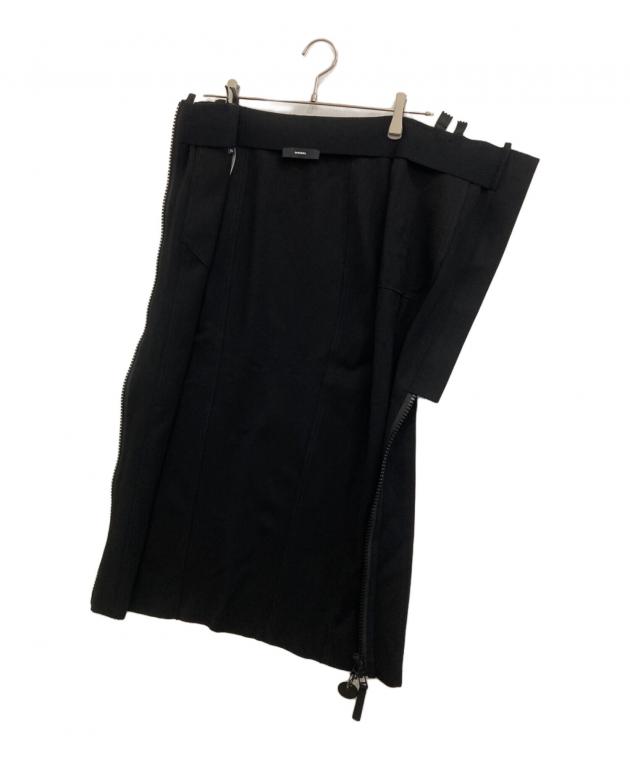中古・古着通販】DIESEL (ディーゼル) ジップデザインタイトスカート