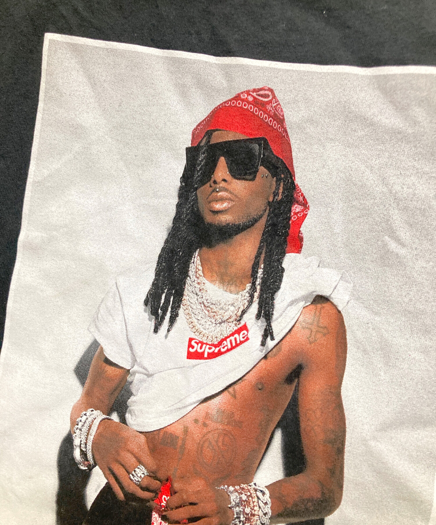中古・古着通販】Supreme (シュプリーム) Playboi Carti Tee ブラック