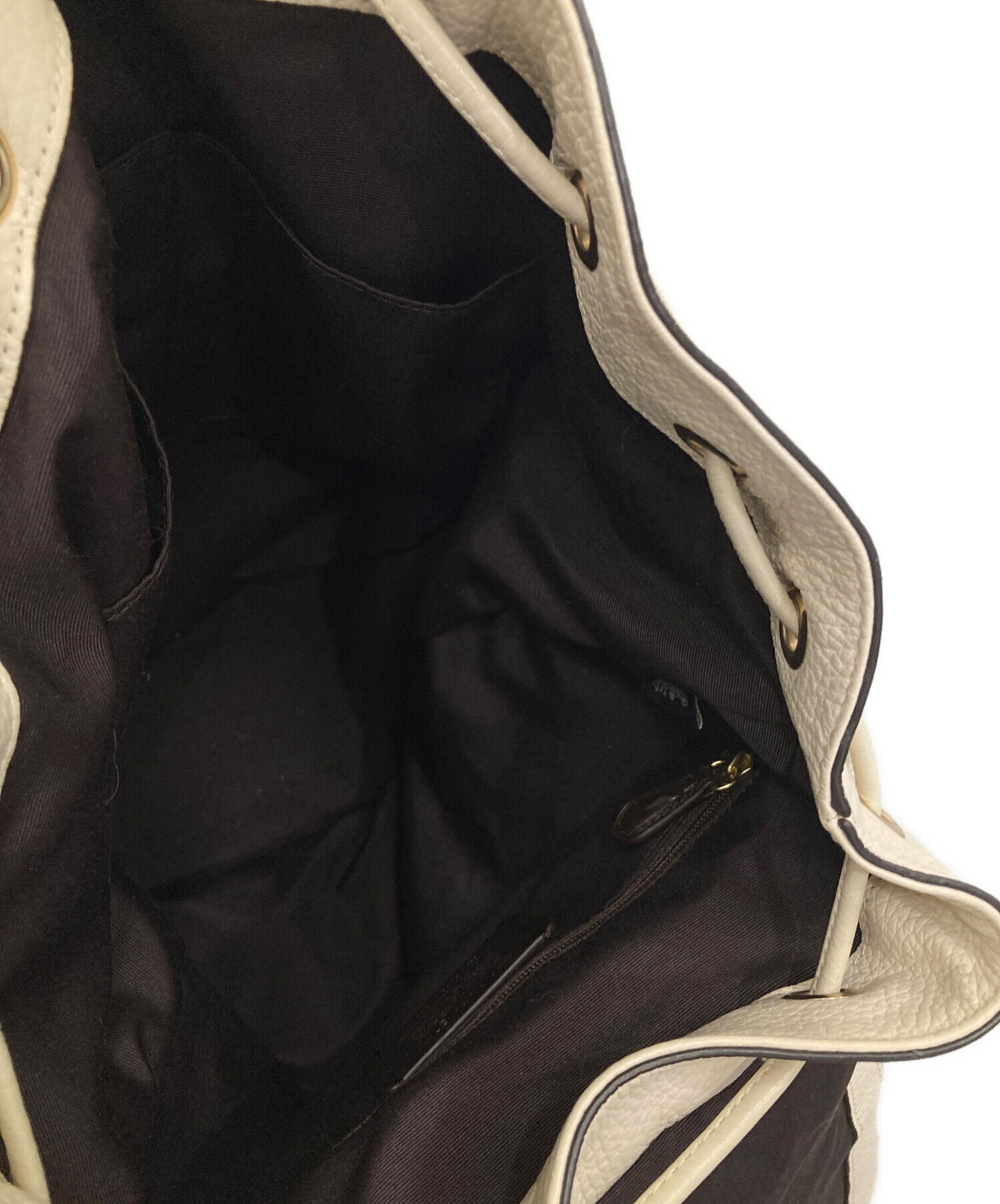 中古・古着通販】COACH (コーチ) リュック ベージュ｜ブランド・古着