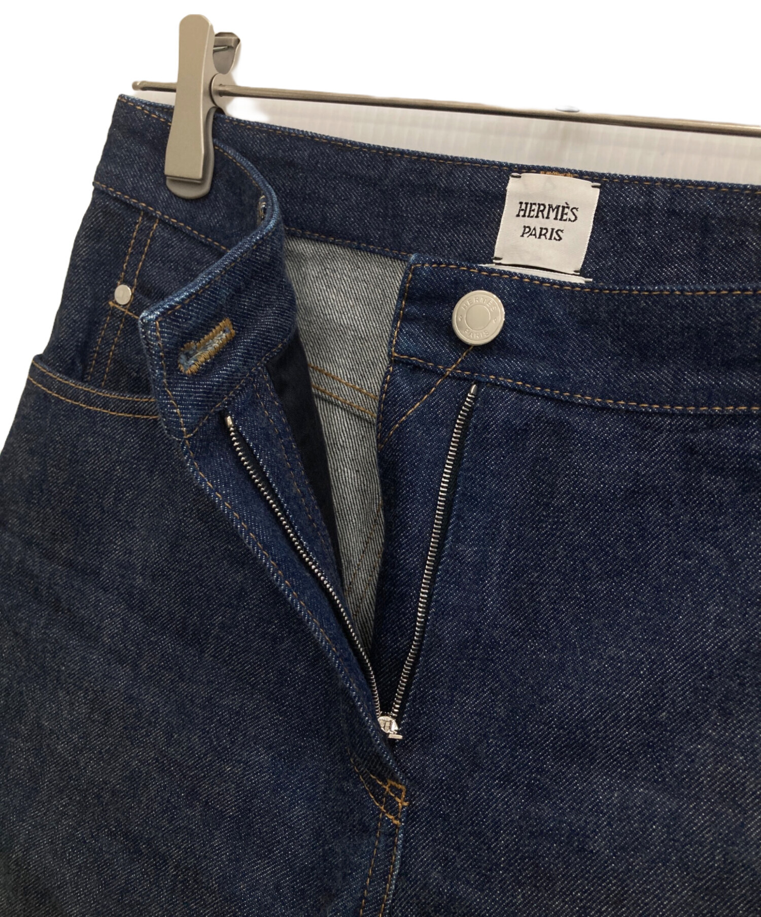 中古・古着通販】HERMES (エルメス) セリエボタン5PKデニムパンツ