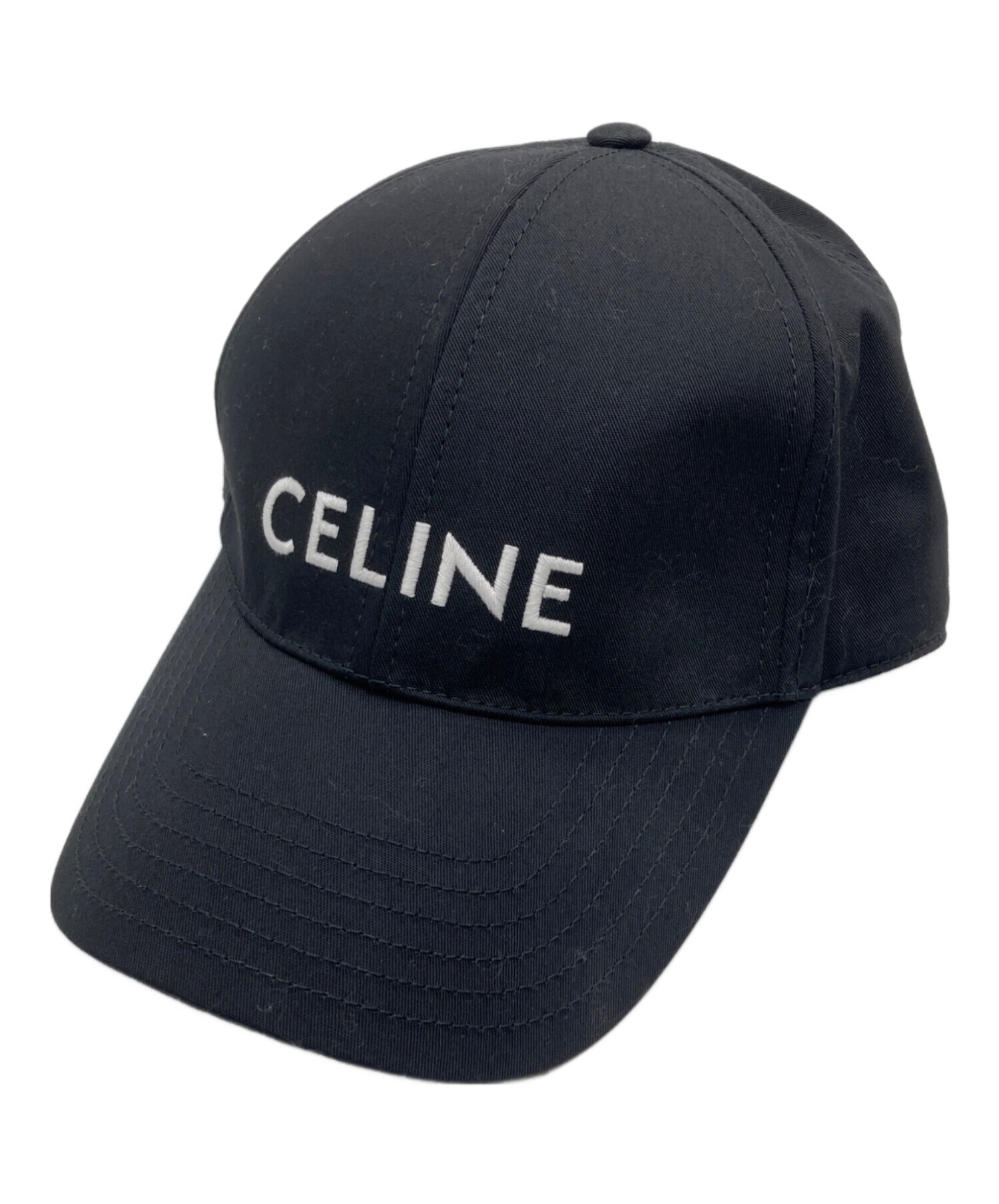 中古・古着通販】CELINE (セリーヌ) ロゴベースボールキャップ