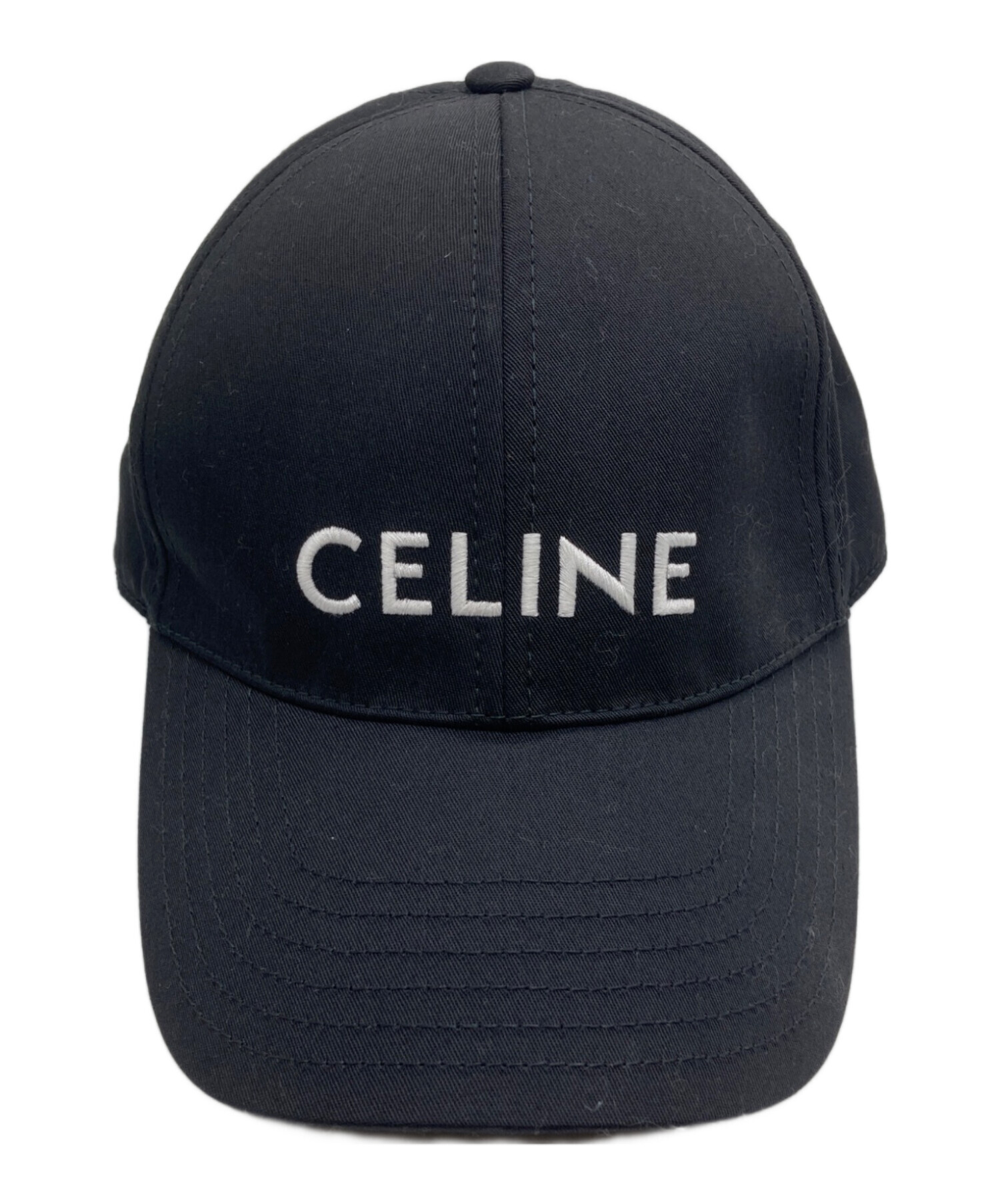 中古・古着通販】CELINE (セリーヌ) ロゴベースボールキャップ