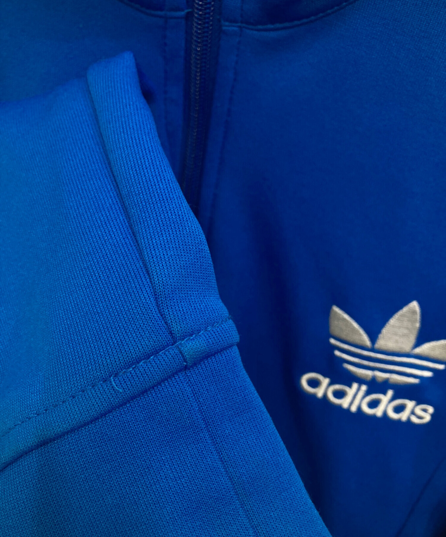 中古・古着通販】adidas (アディダス) トラックジャケット スカイ