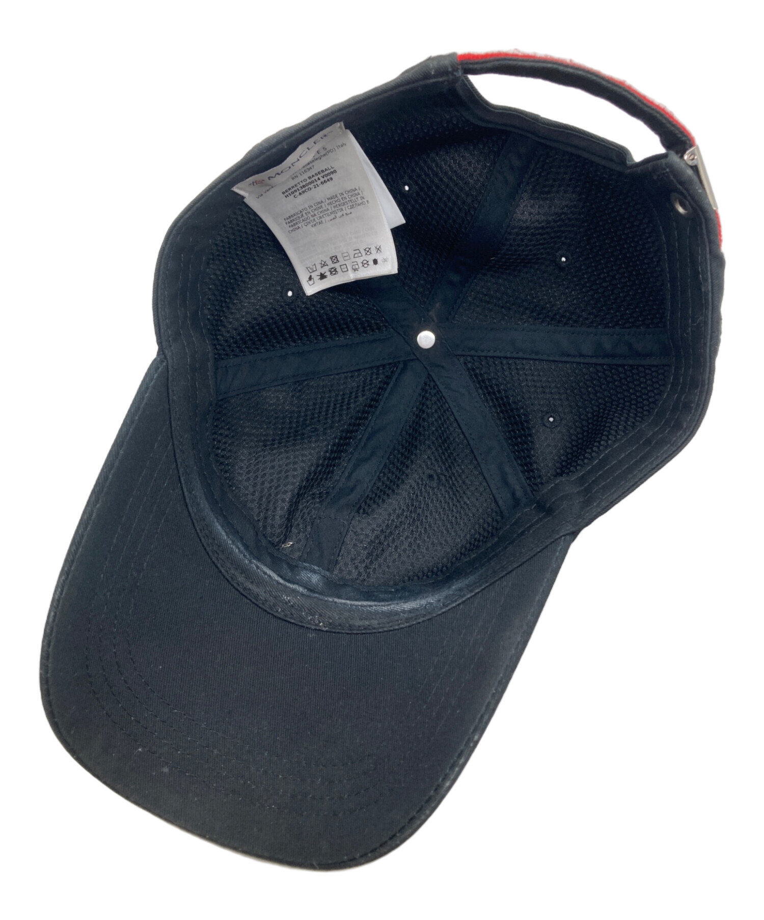中古・古着通販】MONCLER (モンクレール) BERRETTO BASEBALL ブラック