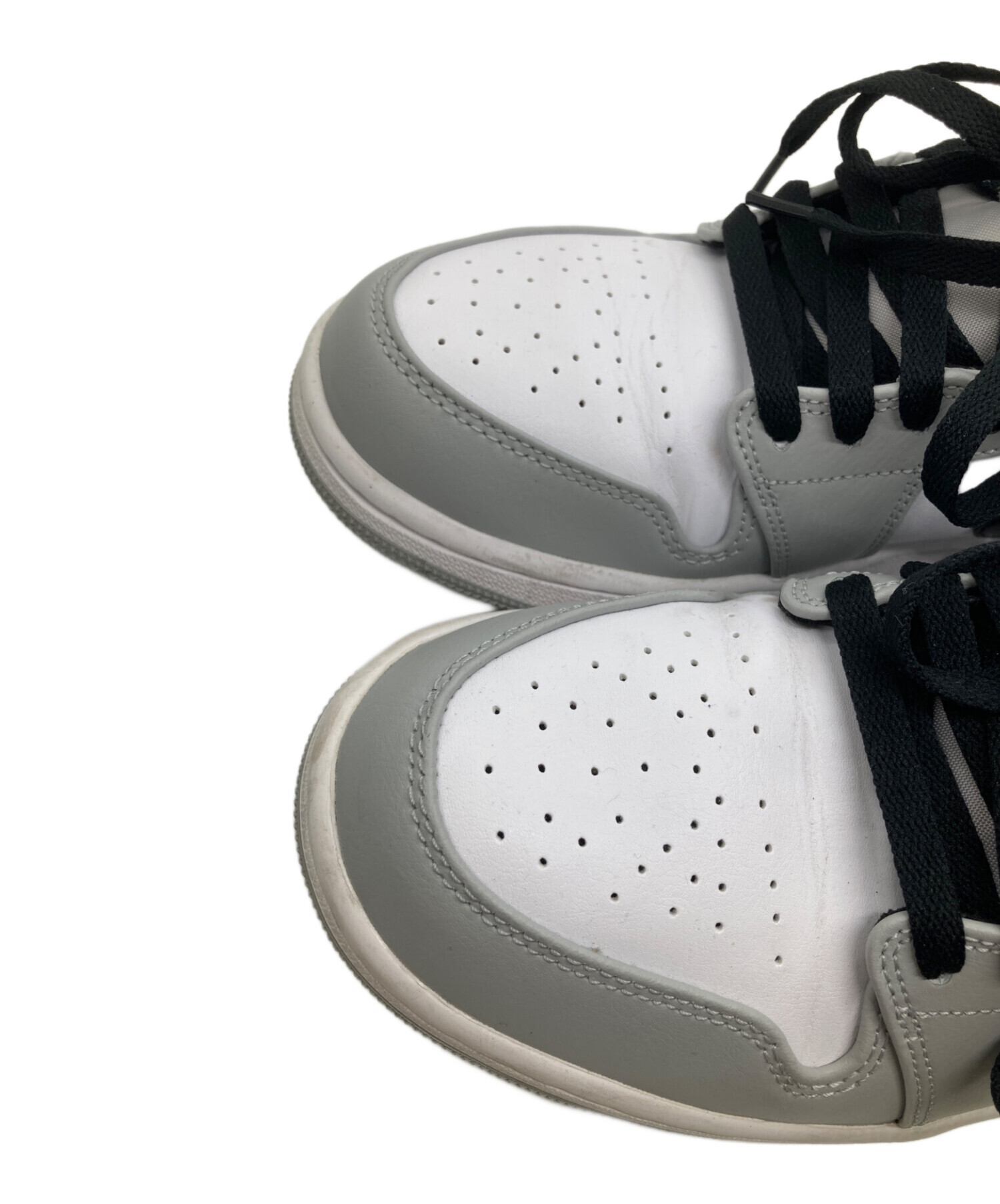 NIKE ハイカット シューズ ライトグレー 中古・古着通販】NIKE (ナイキ) ハイカットスニーカー グレー サイズ