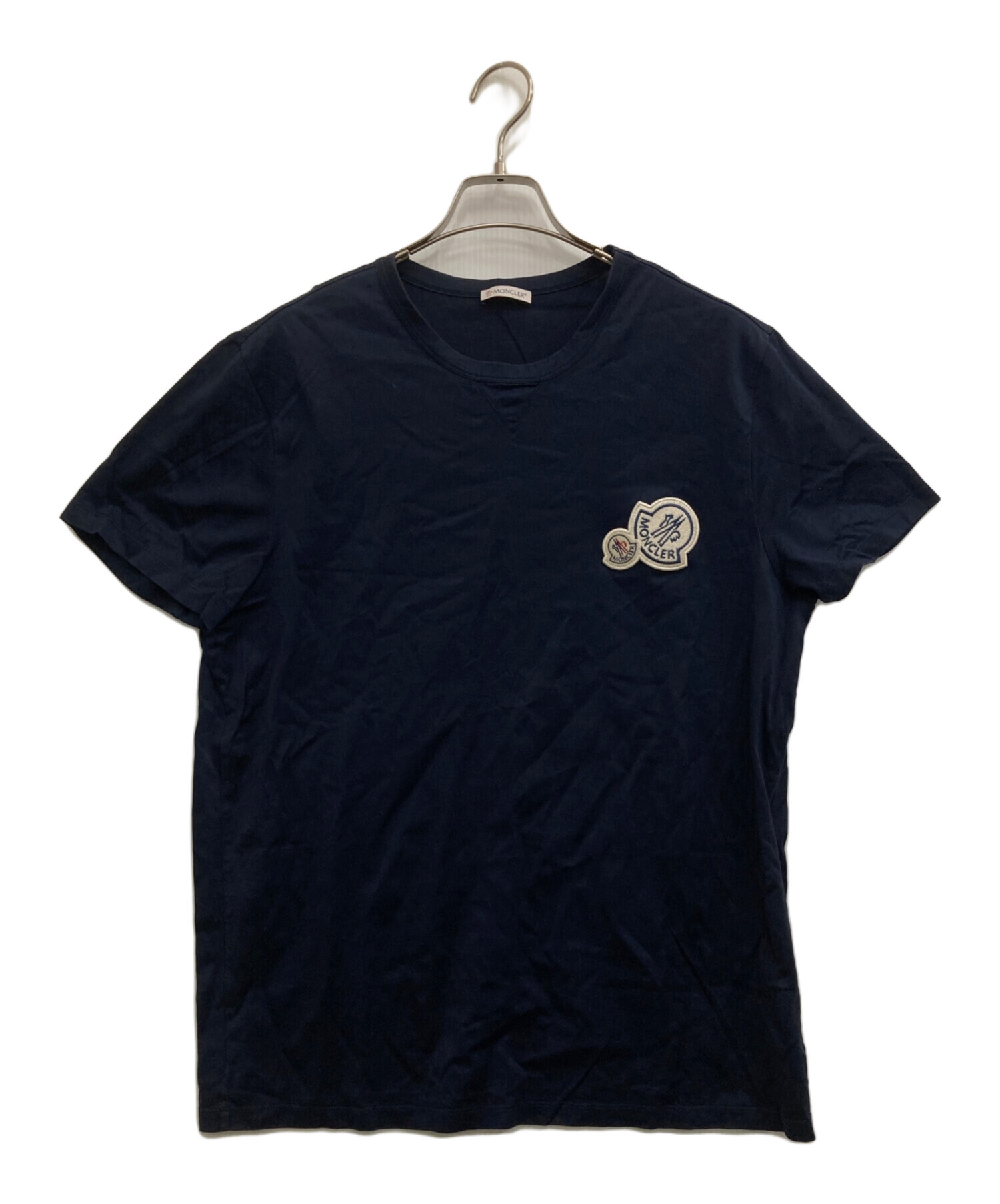 中古・古着通販】MONCLER (モンクレール) MAGLIA T-SHIRT ネイビー