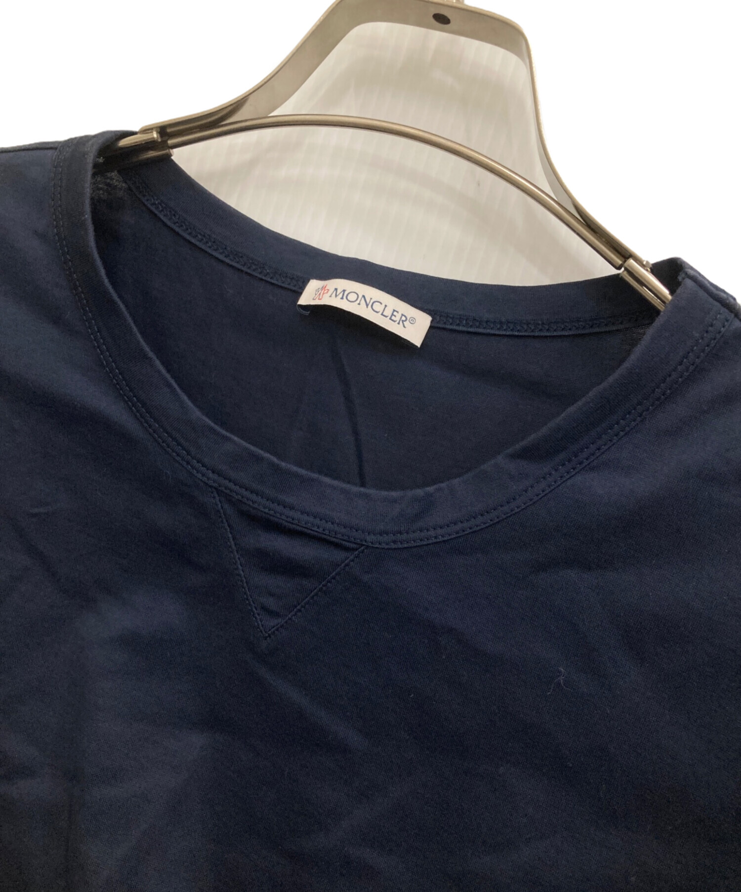 中古・古着通販】MONCLER (モンクレール) MAGLIA T-SHIRT ネイビー