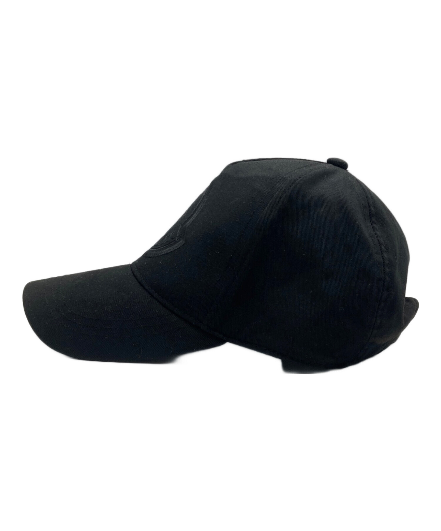 MONCLER　モンクレール　キャップ 　黒　ブラック　状態よくご確認ください 中古・古着通販】MONCLER (モンクレール) キャップ ブラック｜ブランド