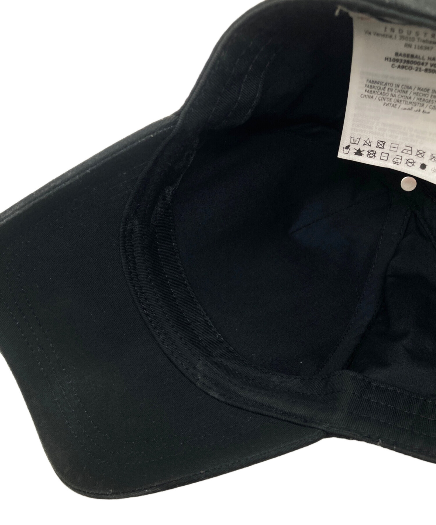 中古・古着通販】MONCLER (モンクレール) キャップ ブラック｜ブランド