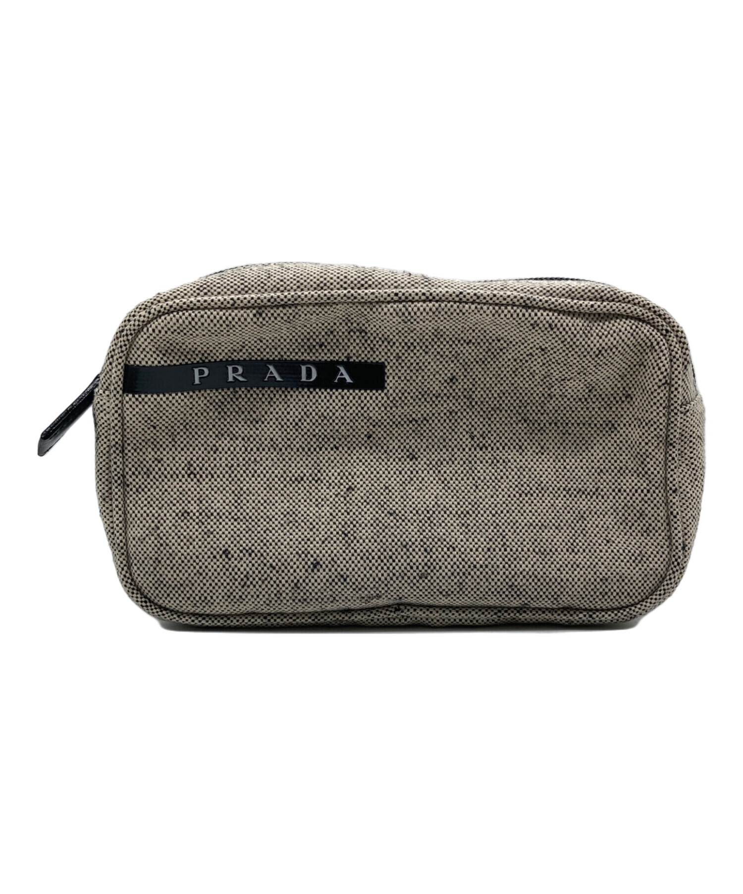 中古・古着通販】PRADA (プラダ) ポーチ グレー｜ブランド・古着通販 