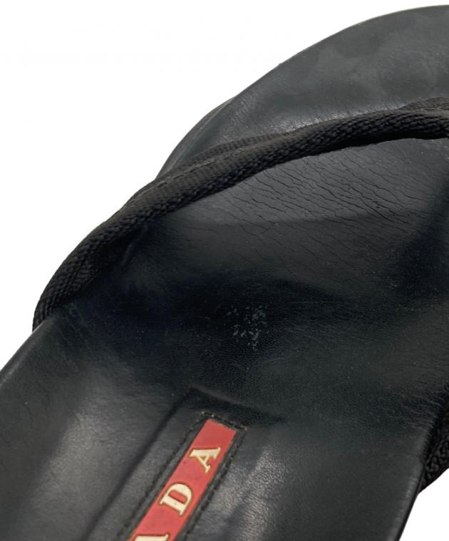中古・古着通販】PRADA SPORTS (プラダスポーツ) サンダル ブラック