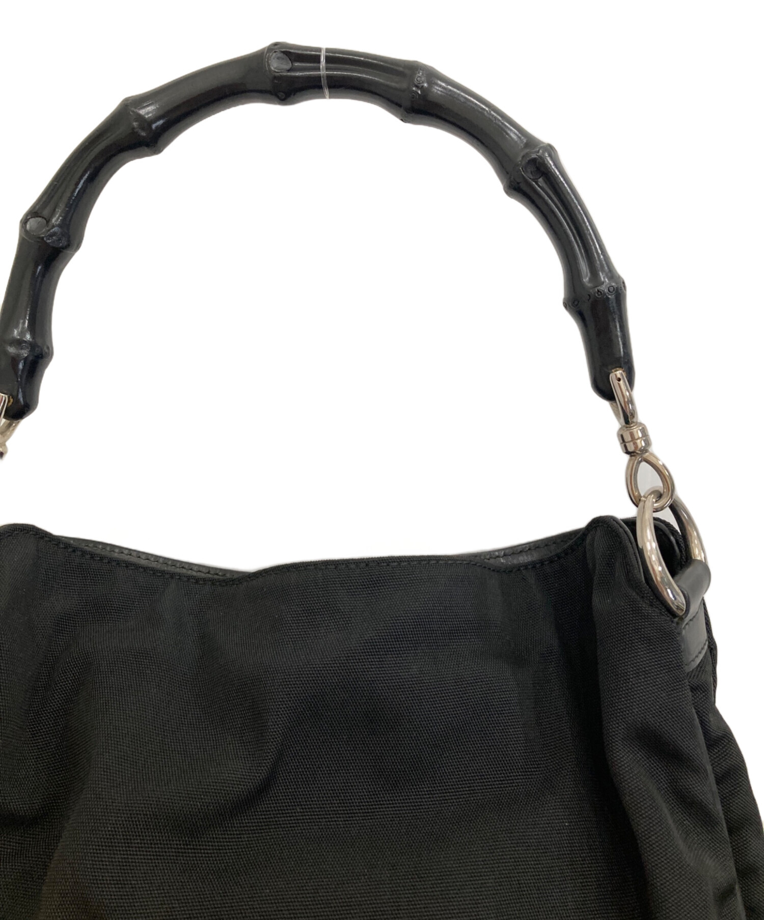 中古・古着通販】GUCCI (グッチ) 2wayハンドバッグ ブラック｜ブランド 