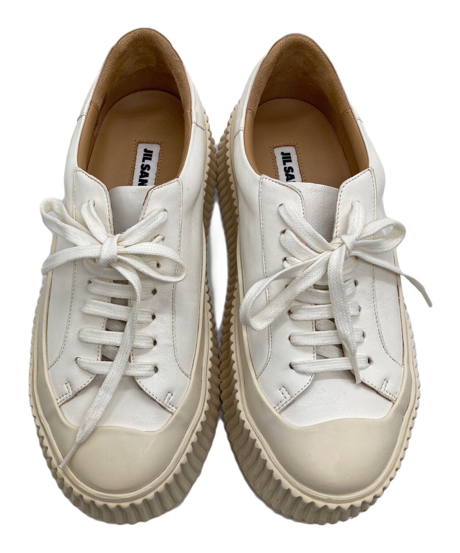 中古・古着通販】JIL SANDER (ジルサンダー) プラットフォームレザー