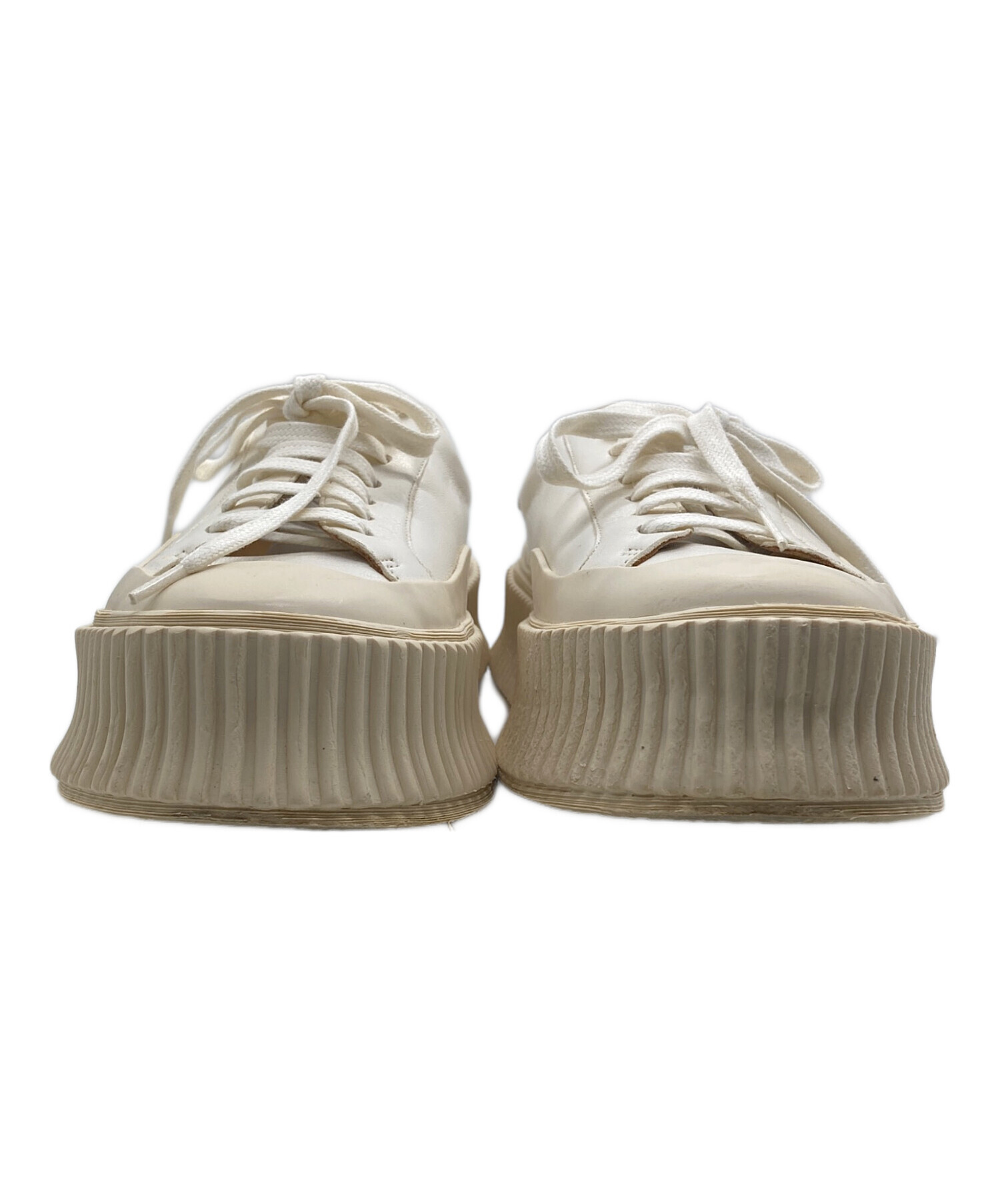 中古・古着通販】JIL SANDER (ジルサンダー) プラットフォームレザー