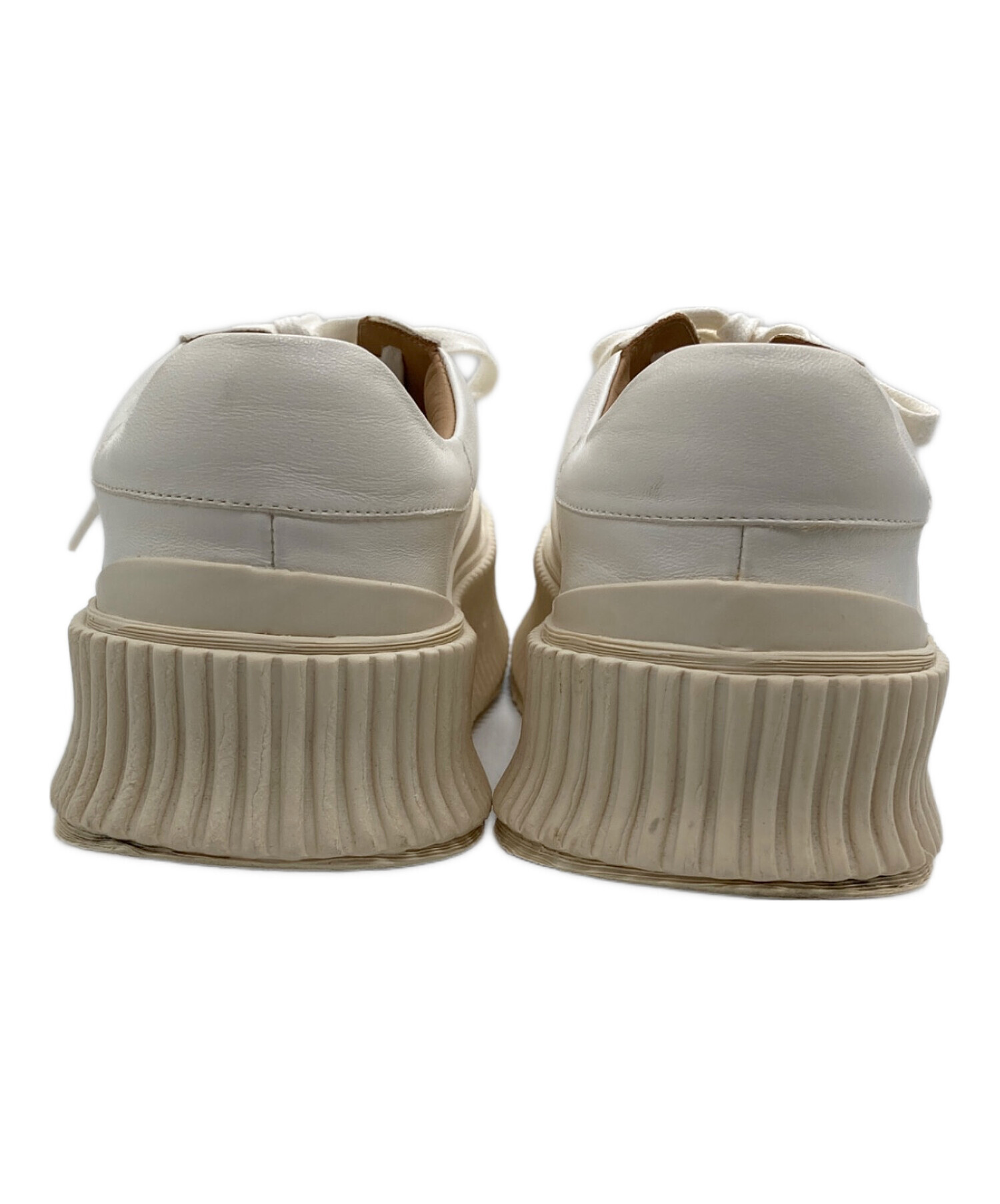 中古・古着通販】JIL SANDER (ジルサンダー) プラットフォームレザー