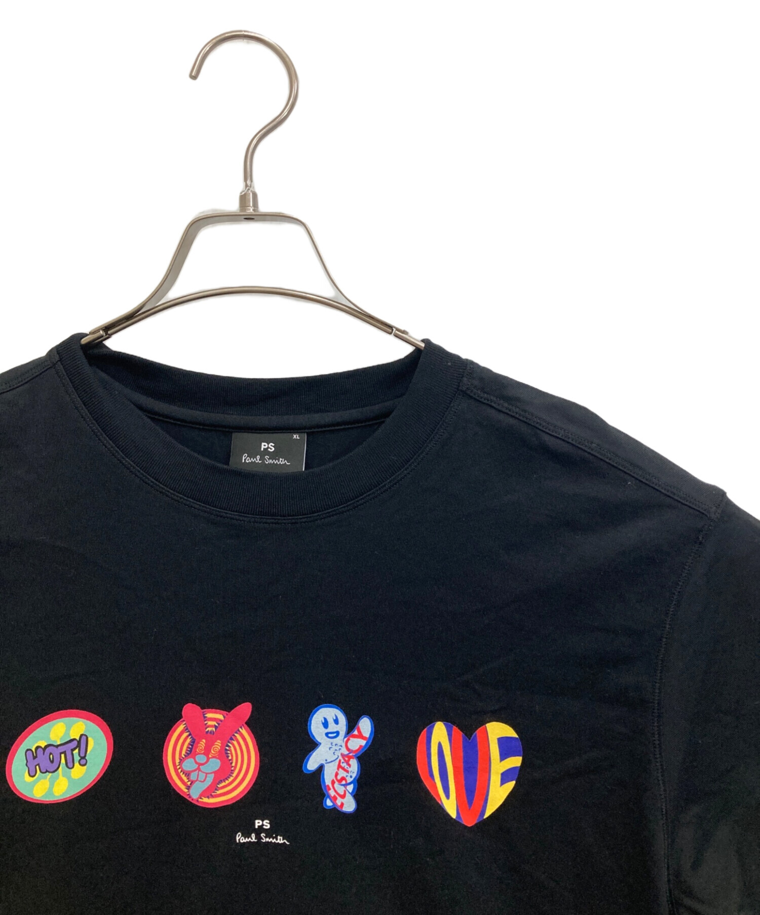 中古・古着通販】PAUL SMITH (ポールスミス) Tシャツ ブラック サイズ