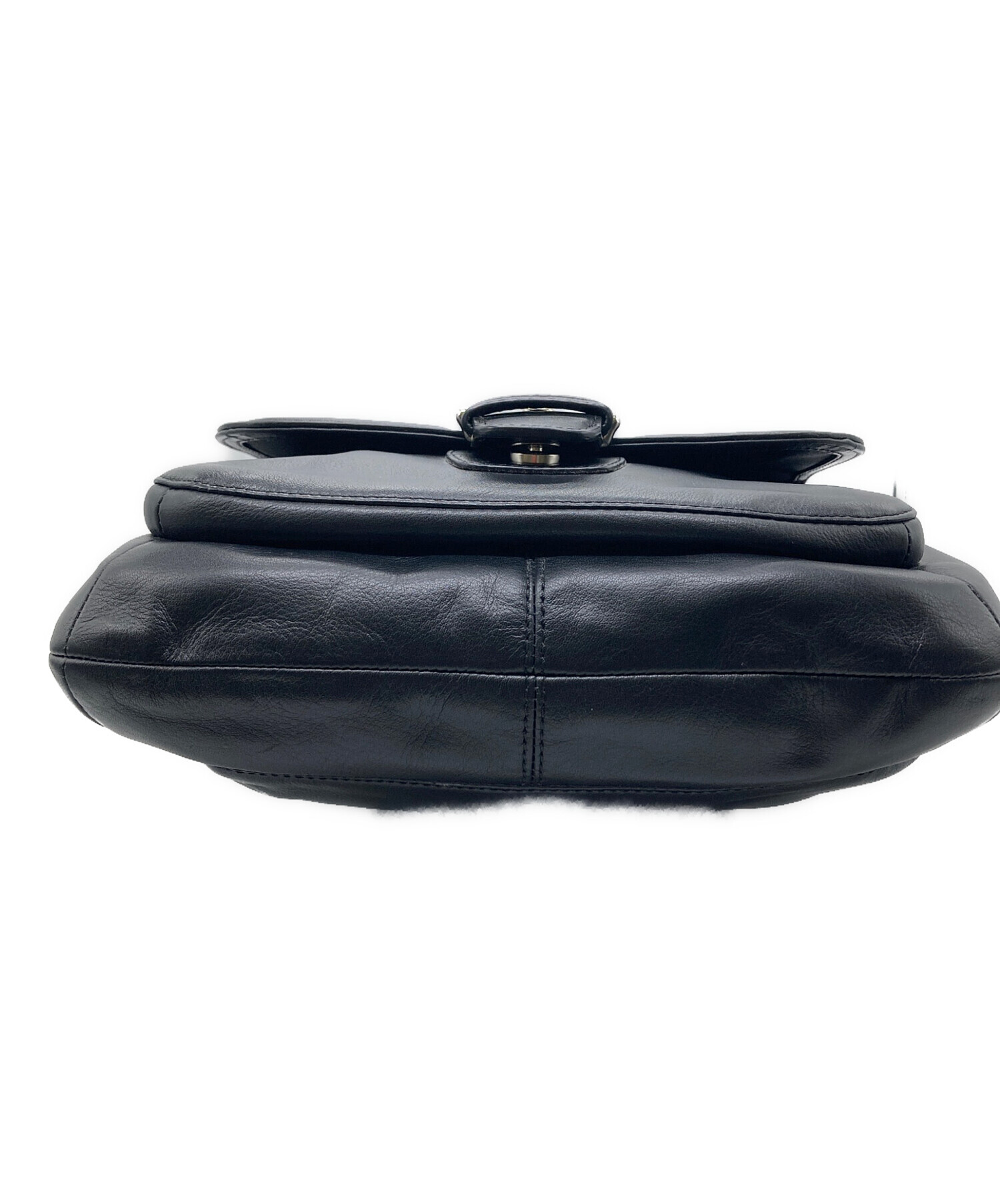 中古・古着通販】COACH (コーチ) ショルダーバッグ ブラック｜ブランド