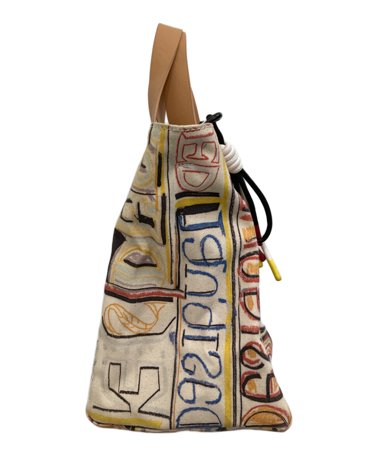 中古・古着通販】Desigual (デシグアル) トートバッグ アイボリー 