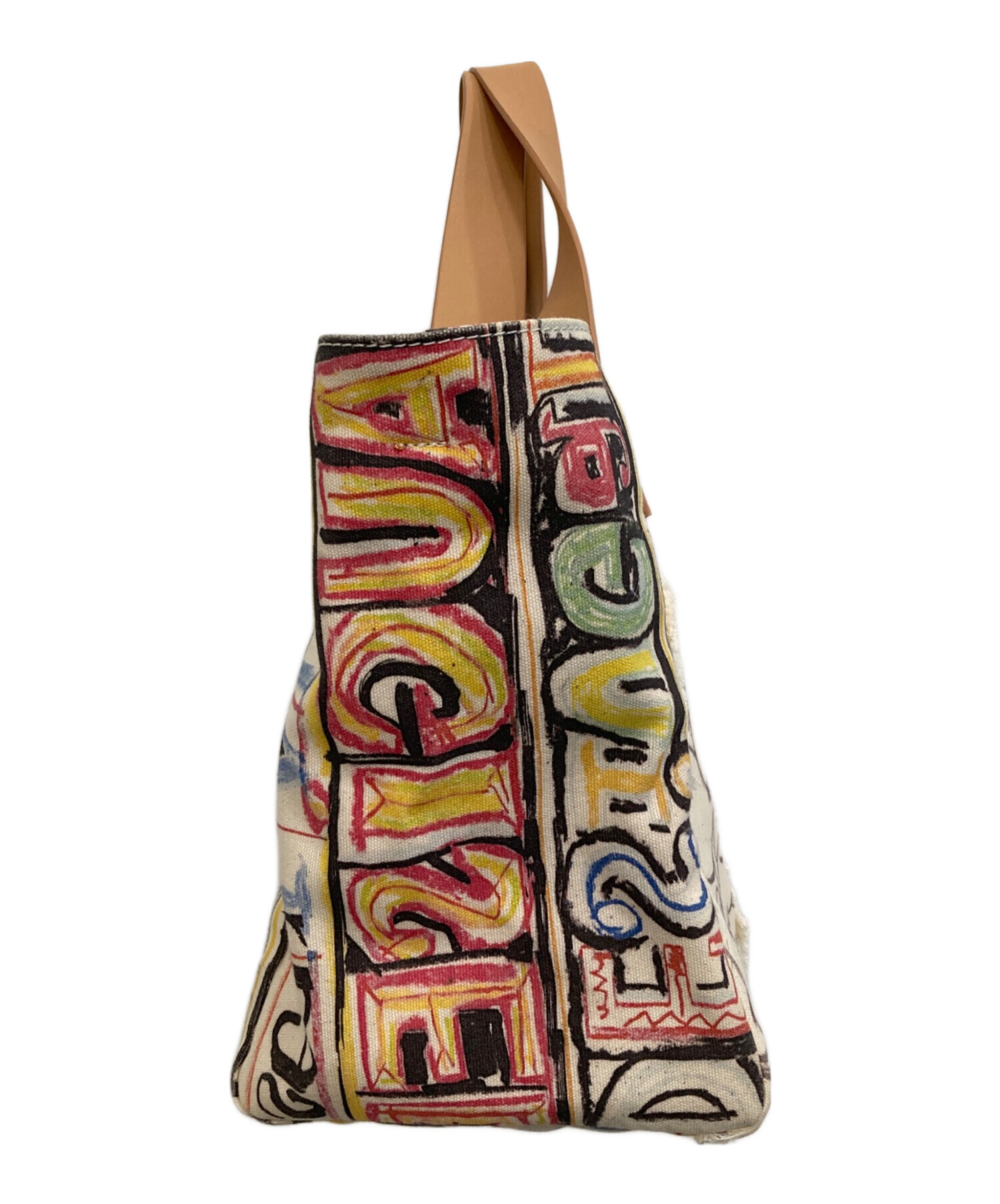 中古・古着通販】Desigual (デシグアル) トートバッグ アイボリー 
