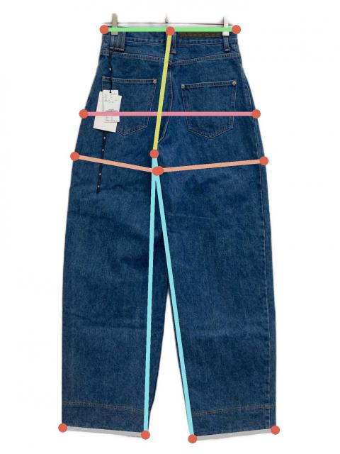 中古・古着通販】AMERI (アメリ) JAPAN MADE CURVE DENIM PANTS