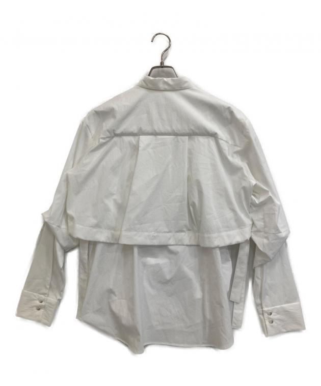 中古・古着通販】OMMO (オーエムエムオー) 2WAY TUCK LAYERED SHIRT