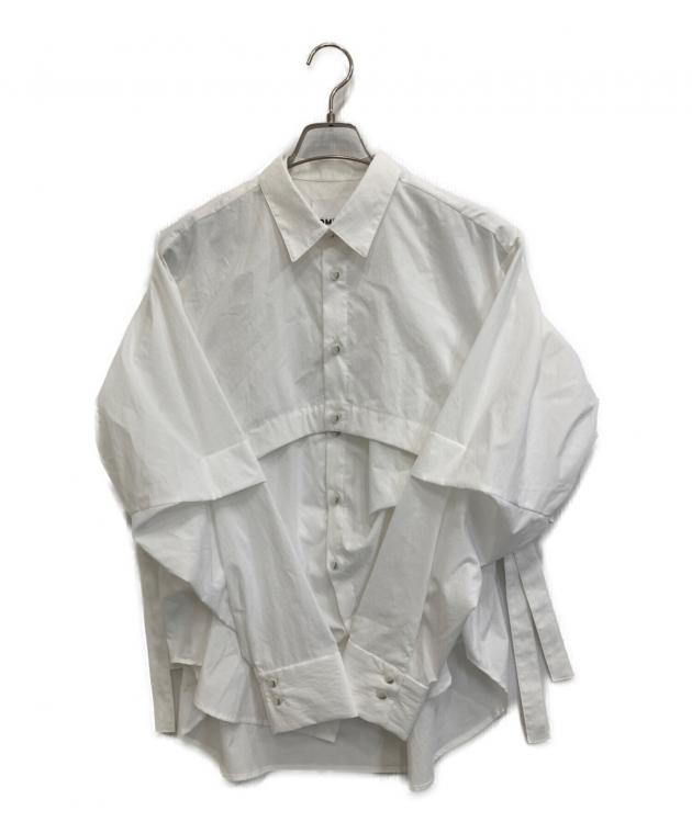 中古・古着通販】OMMO (オーエムエムオー) 2WAY TUCK LAYERED SHIRT