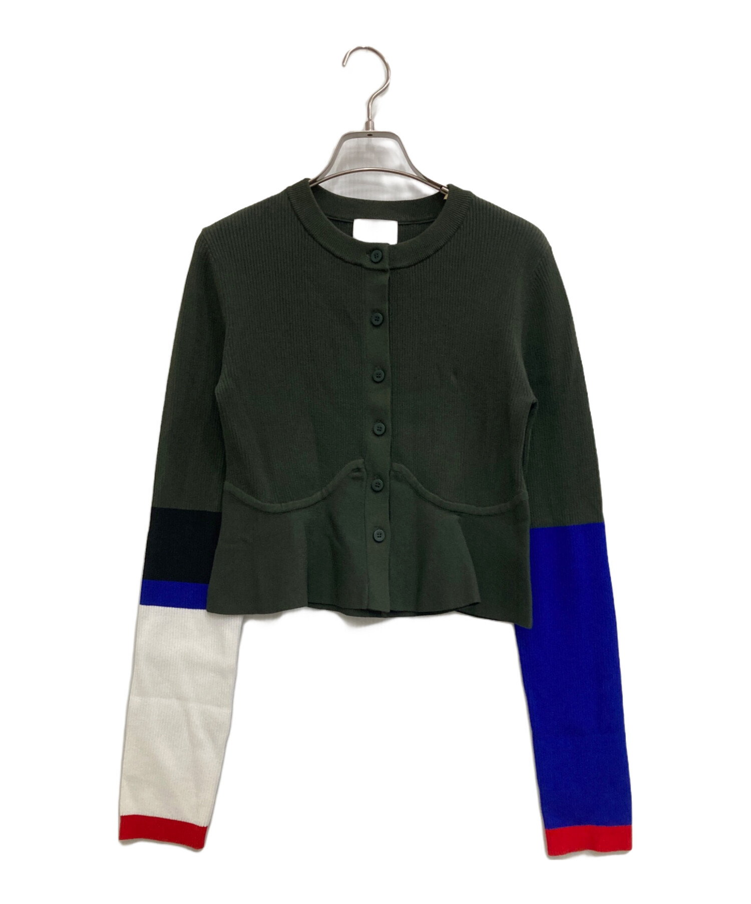 ommo GATHER PANEL COMBI KT CD カーディガン新品