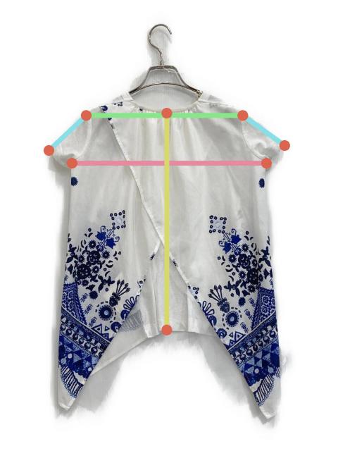 中古・古着通販】sacai (サカイ) ドッキングカットソー ホワイト