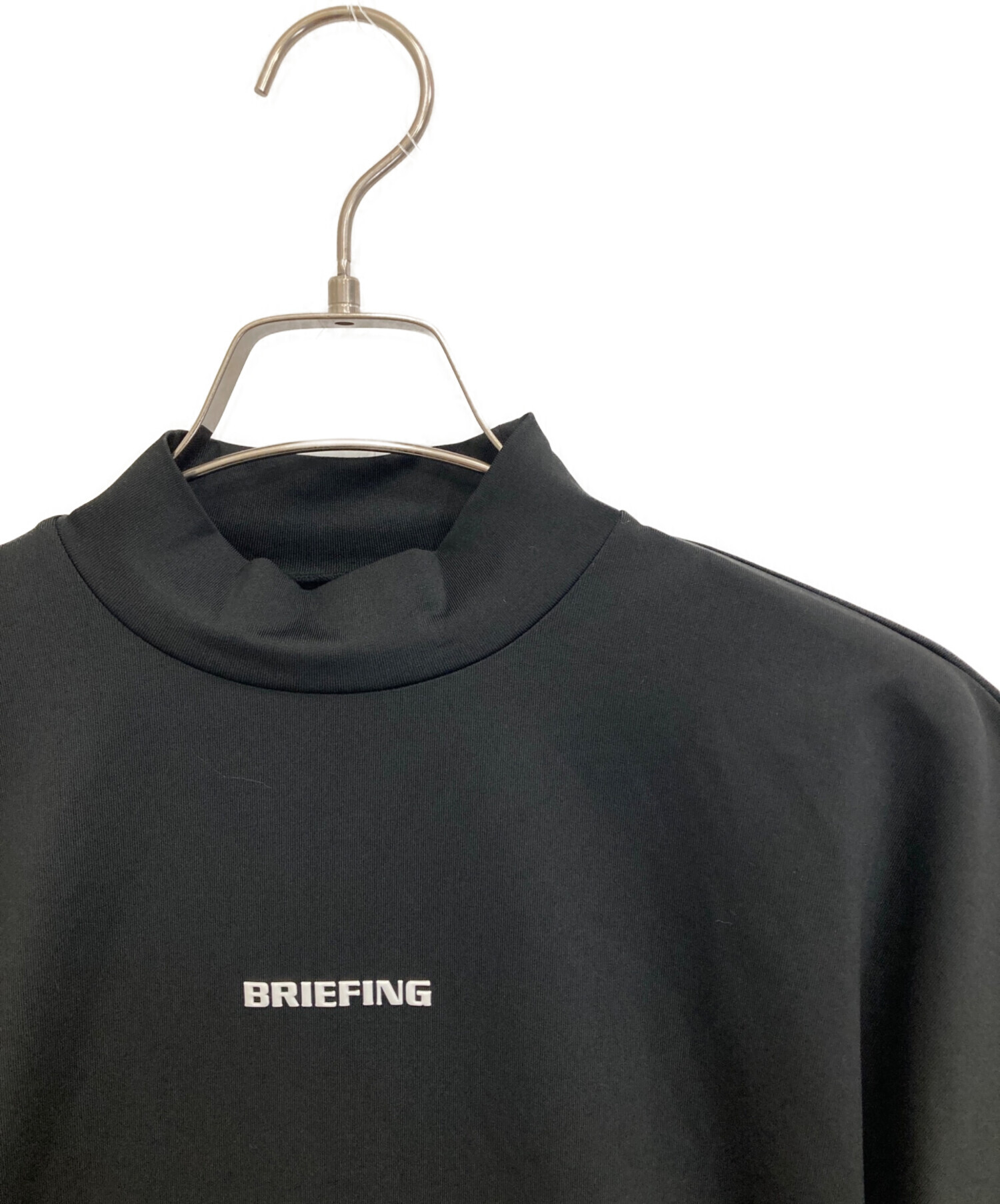 中古・古着通販】BRIEFING (ブリーフィング) 半袖カットソー ブラック
