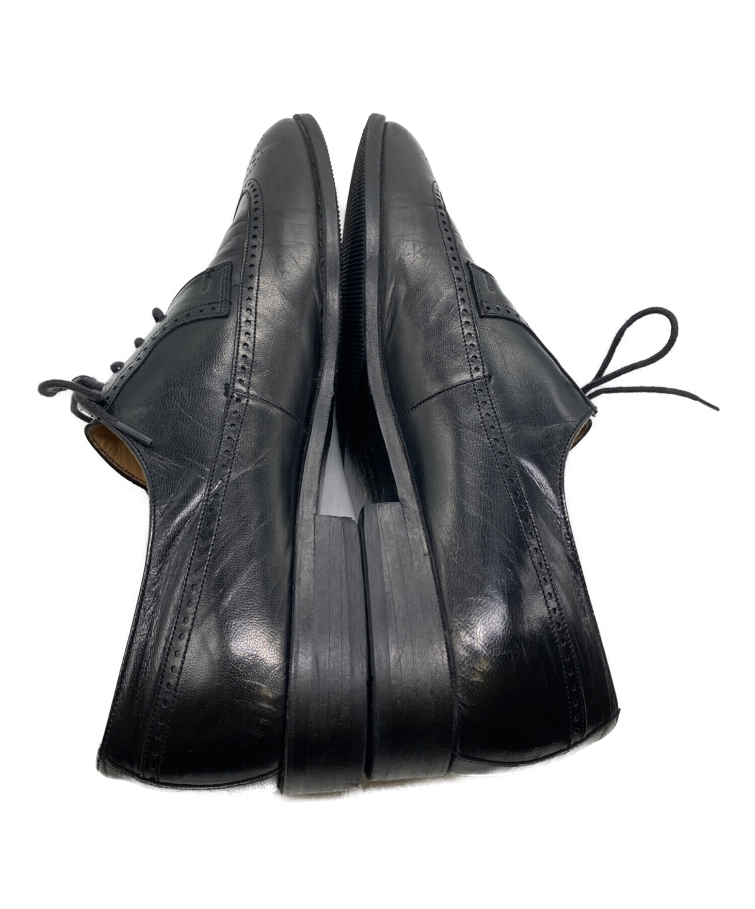 中古・古着通販】BALLY (バリー) ウィングチップシューズ ブラック