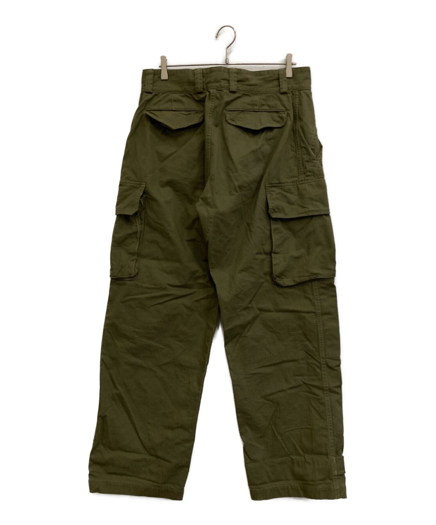 古着　Orslow/オアスロウ　カーゴパンツ　M(2)　カーキー 中古・古着通販】orSlow (オアスロウ) M-47 FRENCH ARMY CARGO PANTS