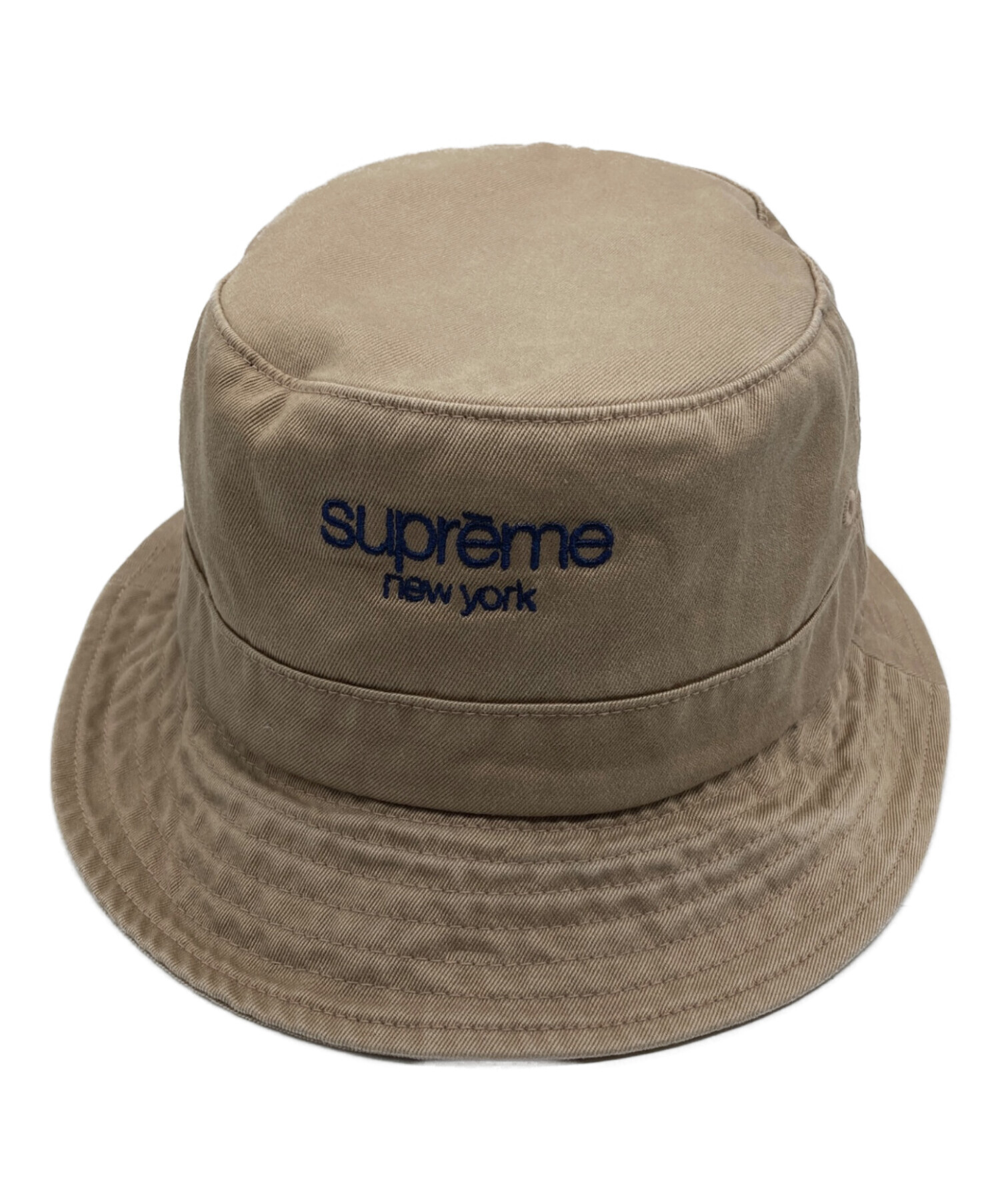 supreme シュプリーム バケハ バケットハット 金 初期　紙タグ USA製 中古・古着通販】SUPREME (シュプリーム) バケットハット ブラウン