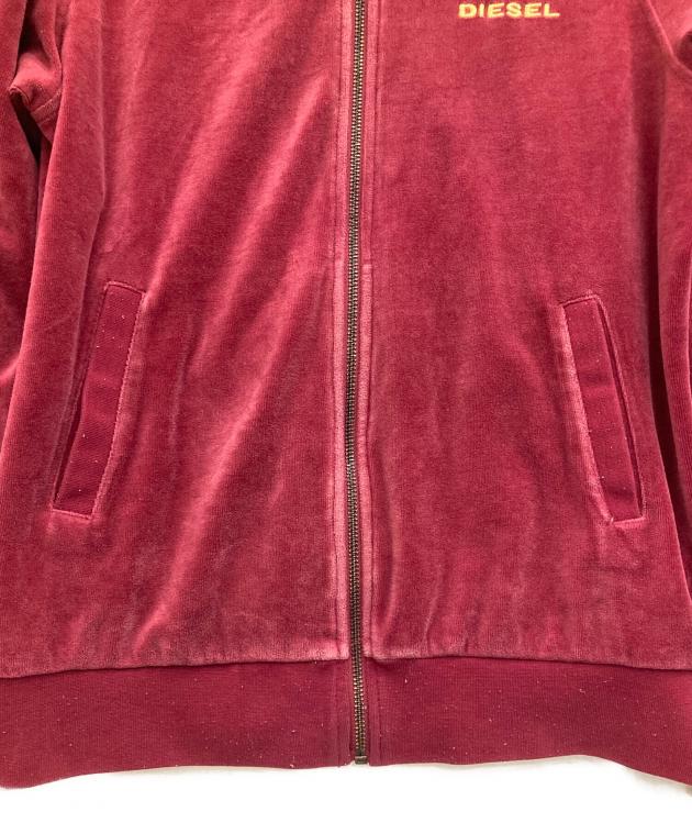 DIESEL ベロア ジャケット Lサイズ 中古・古着通販】DIESEL (ディーゼル) ベロアトラックジャケット