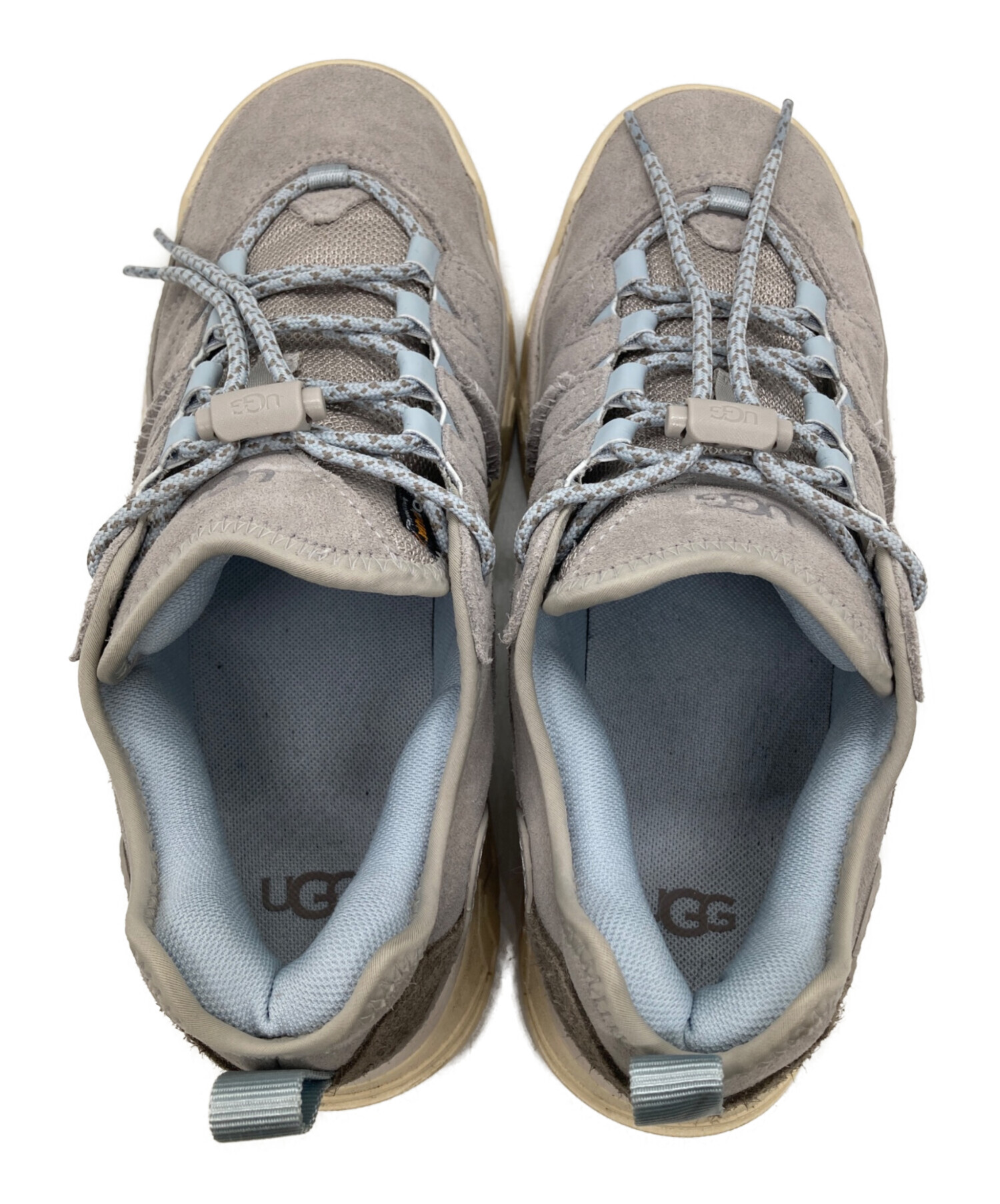 中古・古着通販】UGG (アグ) ローカットスニーカー グレー サイズ:24.5