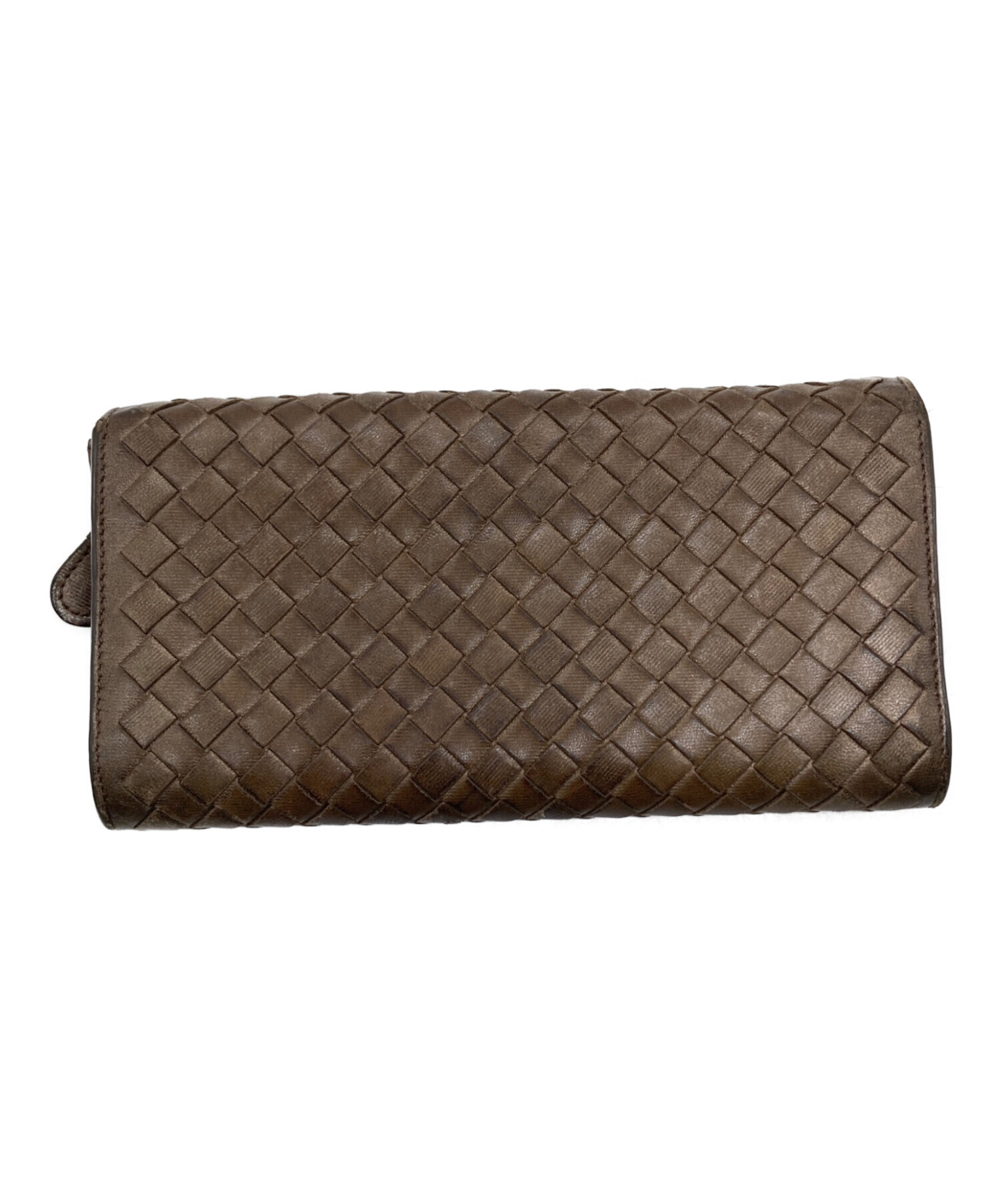 【YUKI shop様】BOTTEGA VENETA イントレチャート ブラウン 中古・古着通販】BOTTEGA VENETA (ボッテガベネタ) イントレチャート長