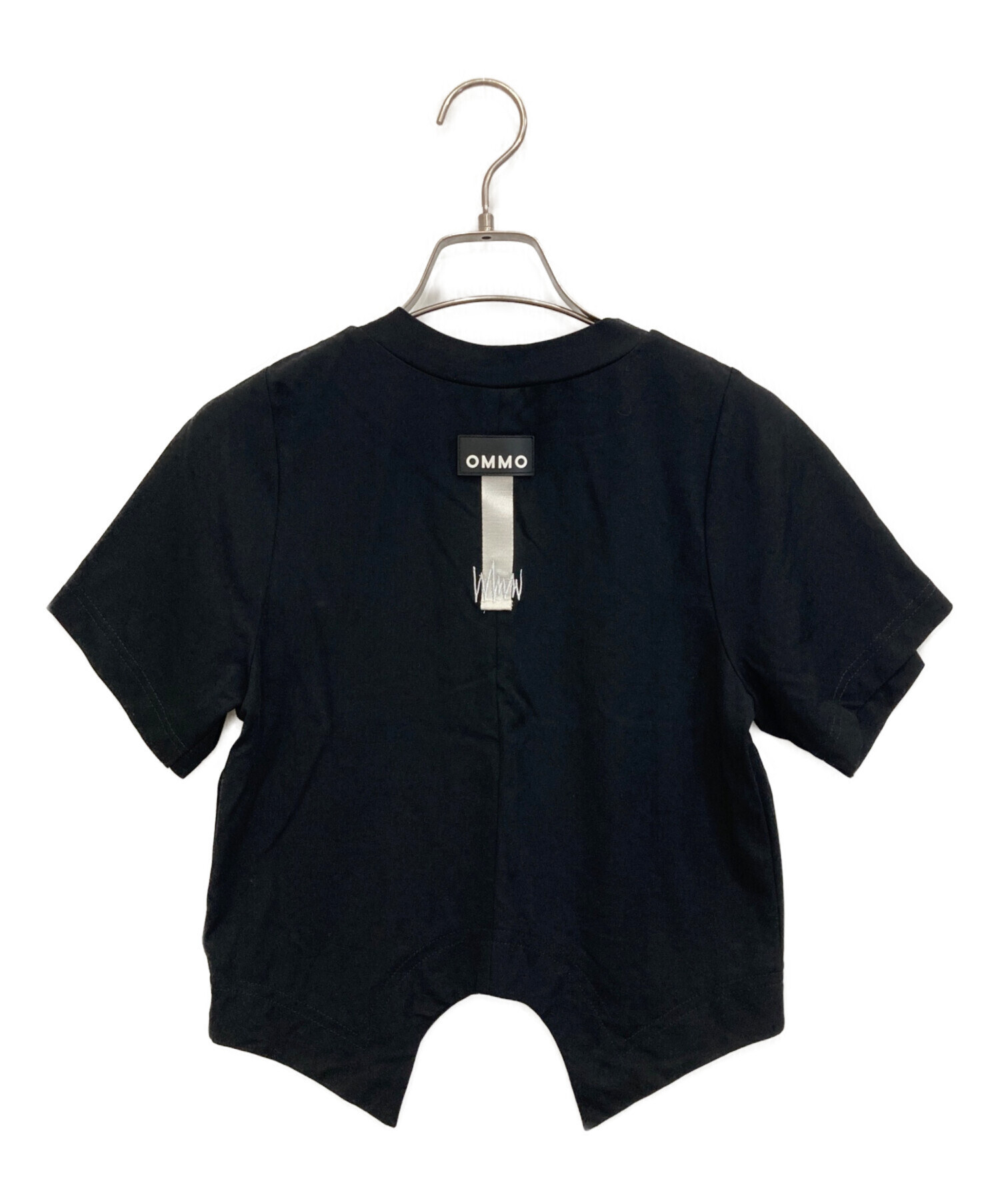 中古・古着通販】OMMO (オーエムエムオー) TUCK SLEEVE SHORT T 