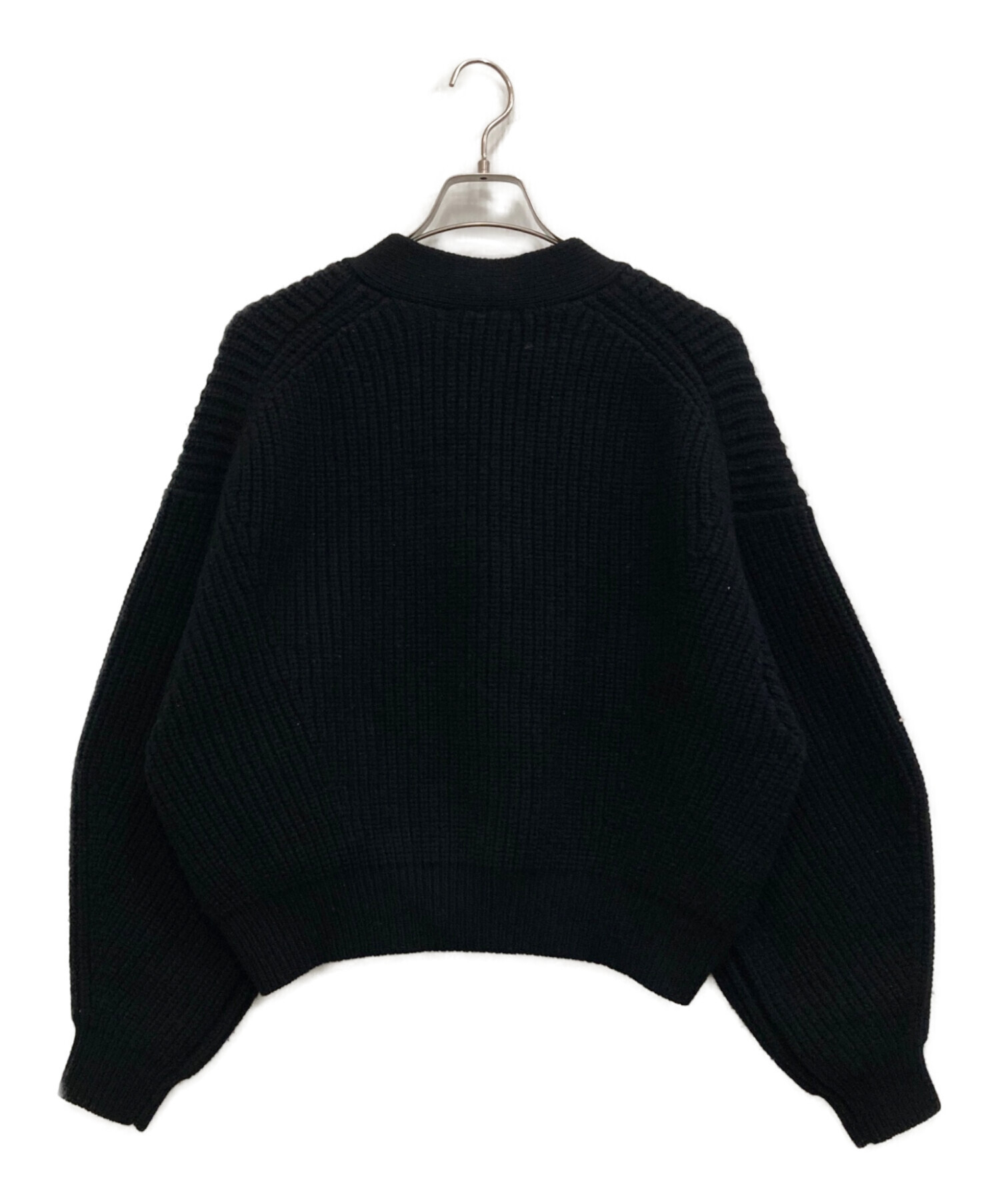 中古・古着通販】SACRA (サクラ) BOILED LAMBWOOL FURROW CARDIGAN