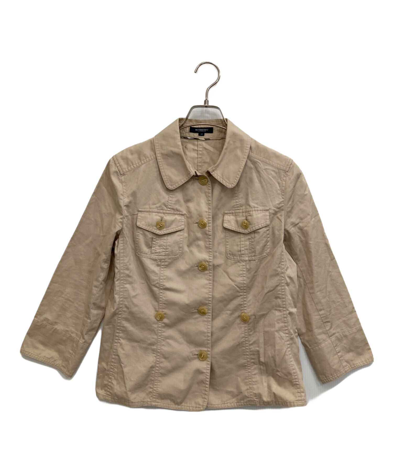 BURBERRY LONDON バーバリー レディース ジャケット ベージュ　L 中古・古着通販】BURBERRY LONDON (バーバリーロンドン) ジャケット