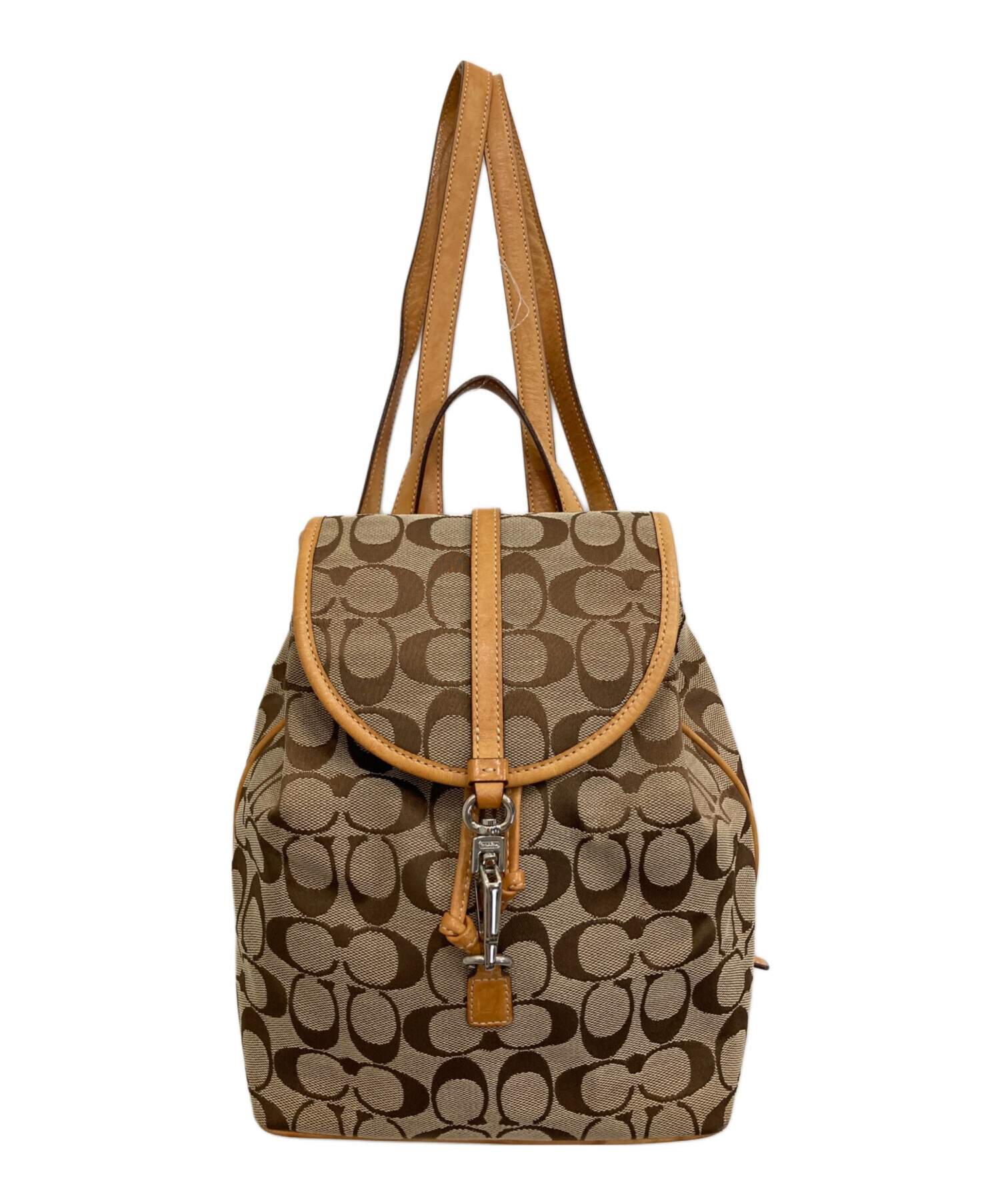 中古・古着通販】COACH (コーチ) リュック ブラウン｜ブランド・古着