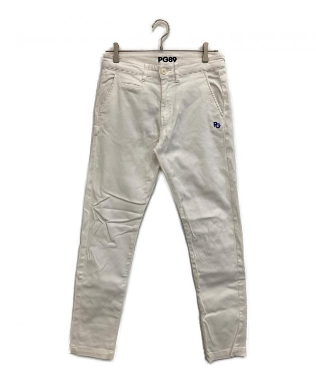 【新品タグ付き】パーリーゲイツ　春夏用ホワイトパンツ 元値24,200円 中古・古着通販】PEARLY GATES (パーリーゲイツ) パワフルコットン