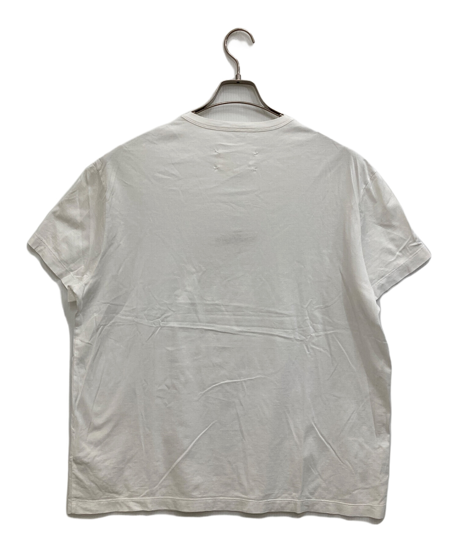 中古・古着通販】Maison Margiela (メゾンマルジェラ) ロゴ刺繍Tシャツ
