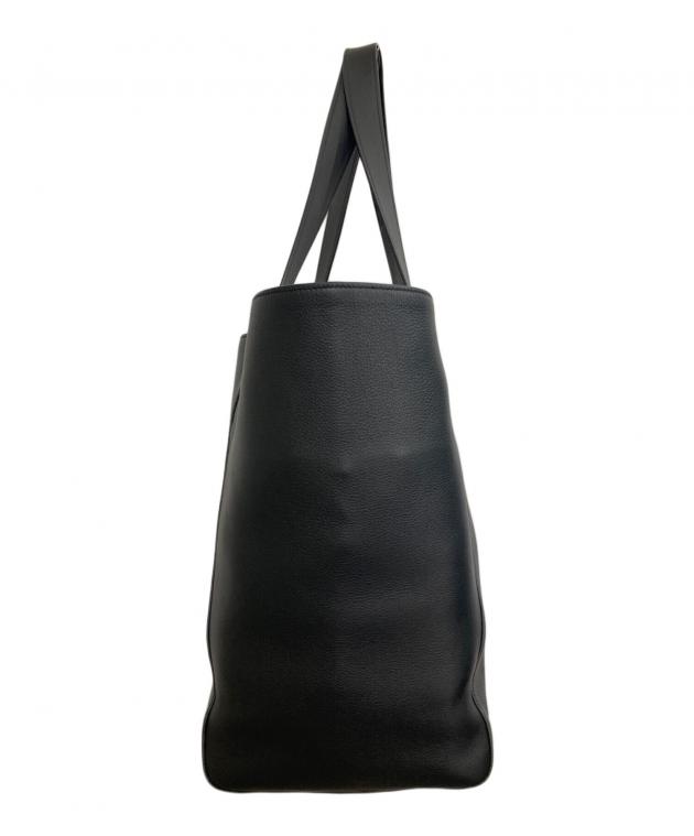 中古・古着通販】PRADA (プラダ) レザートートバッグ ブラック