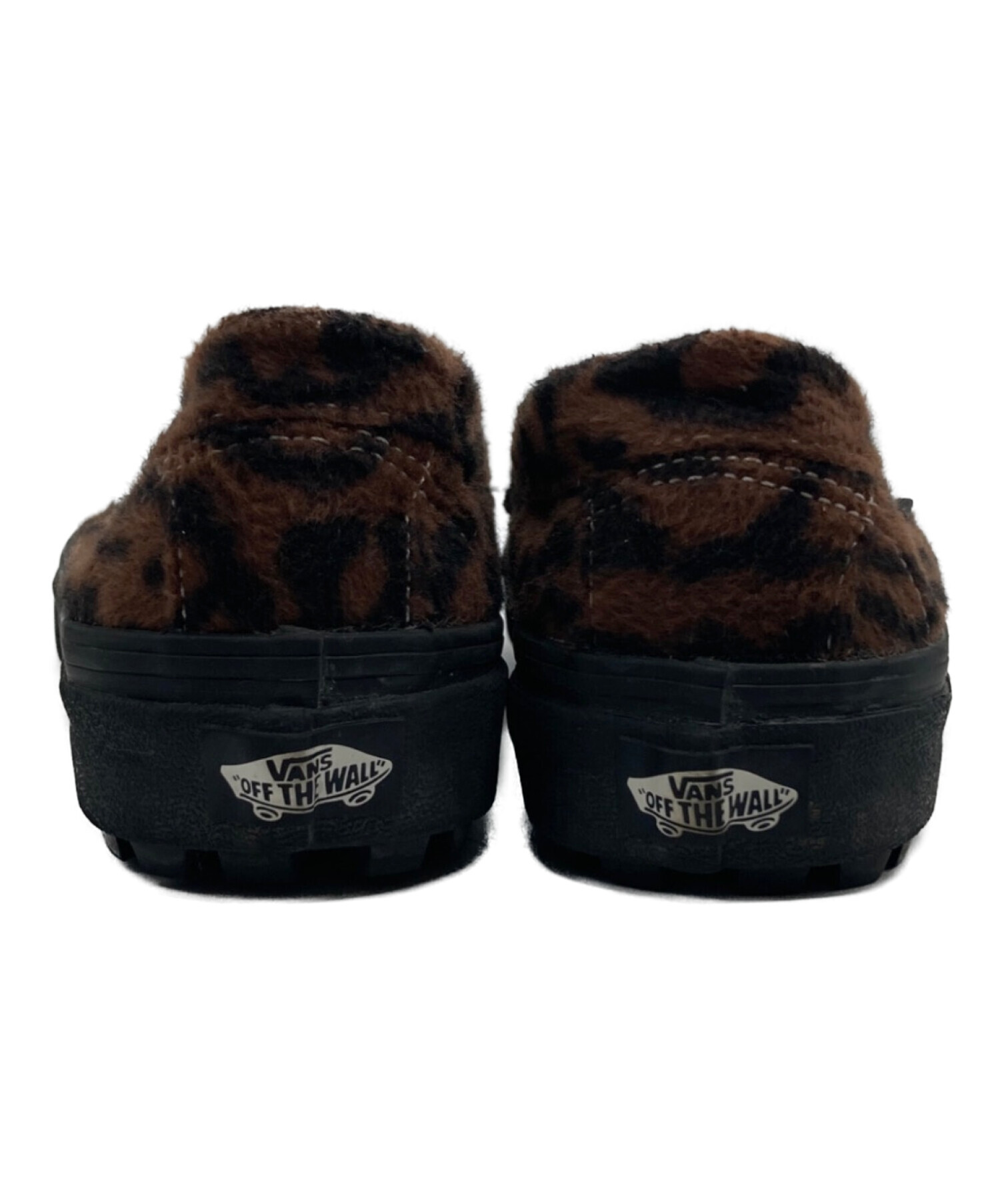 中古・古着通販】VANS (ヴァンズ) Loafers Type Leopard ブラウン 