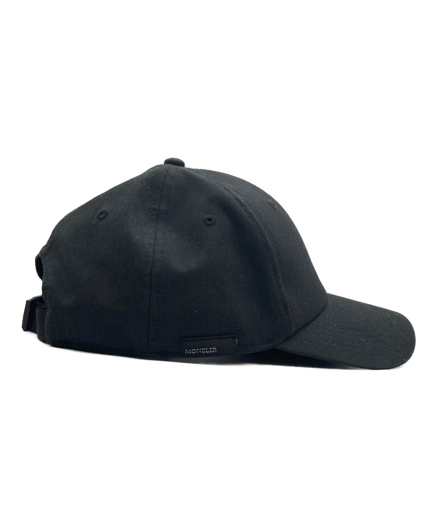 中古・古着通販】MONCLER (モンクレール) キャップ ブラック｜ブランド