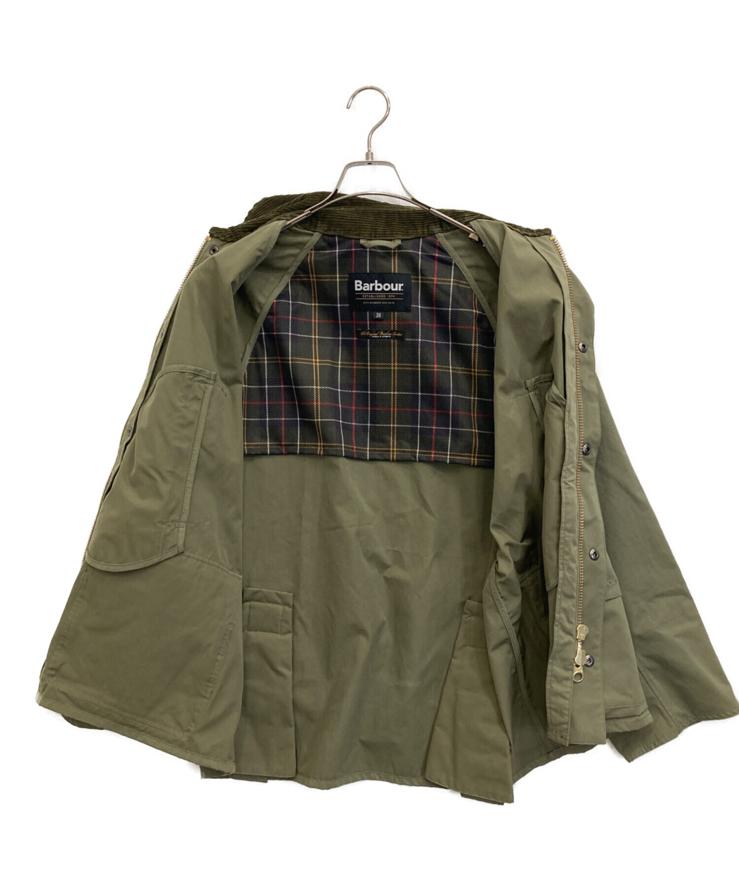 中古・古着通販】Barbour (バブアー) BEDALE ピーチスキンコットン 