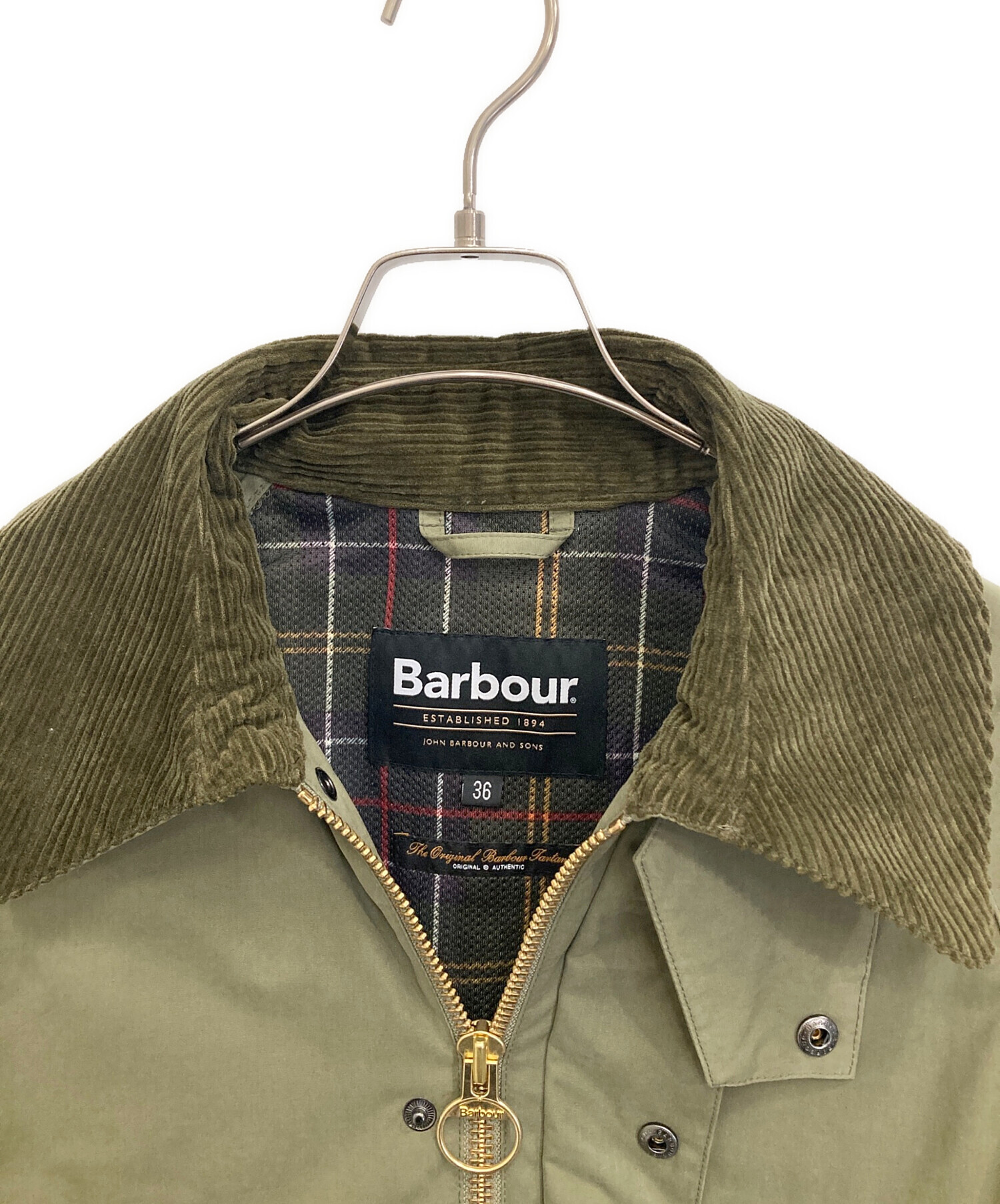中古・古着通販】Barbour (バブアー) BEDALE ピーチスキンコットン 