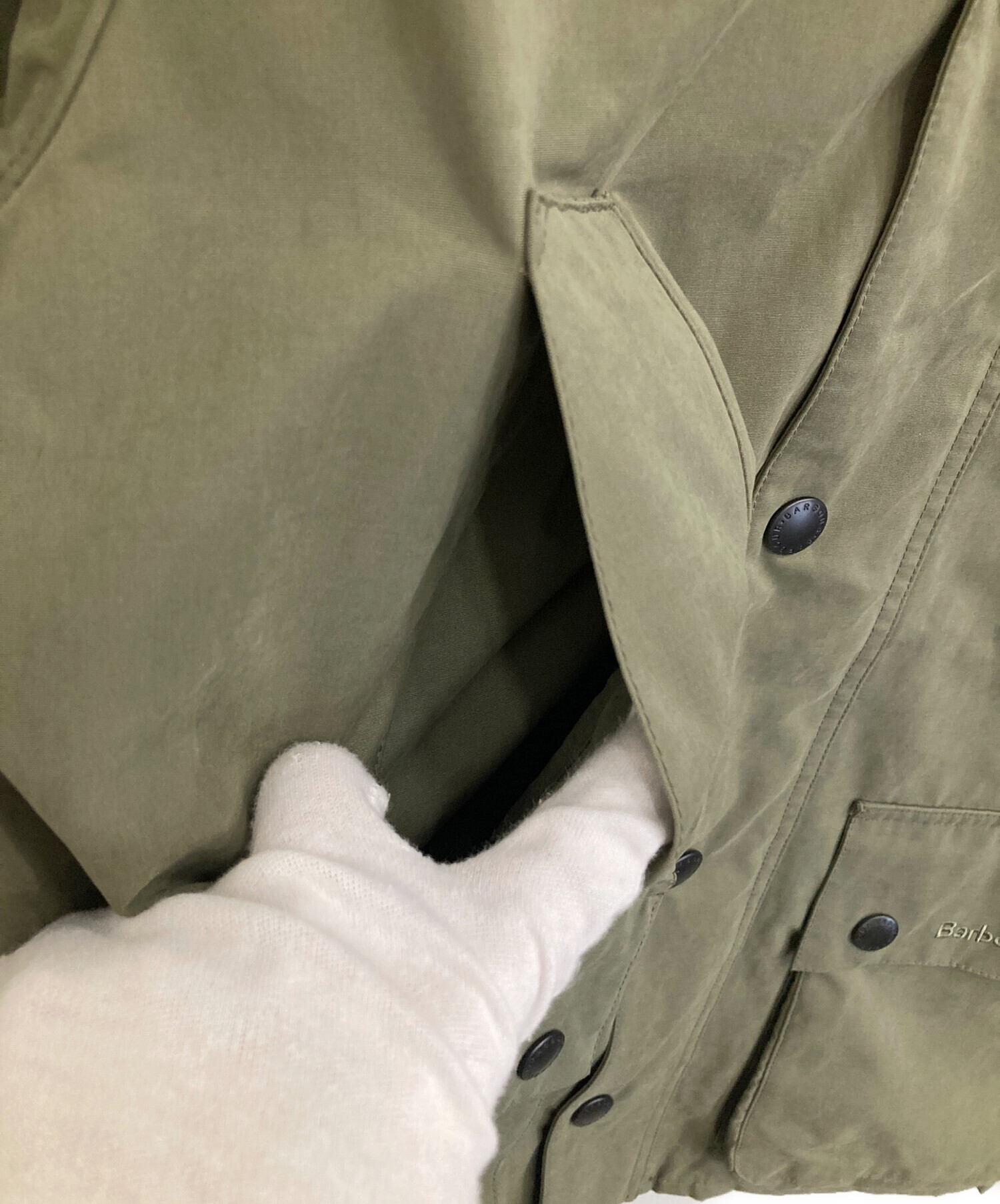 中古・古着通販】Barbour (バブアー) BEDALE ピーチスキンコットン 