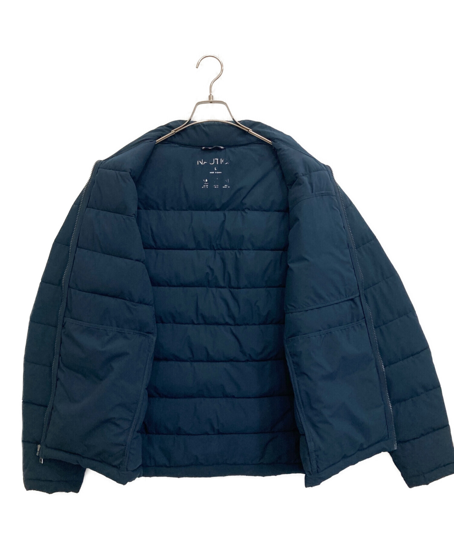 中古・古着通販】NAUTICA (ノーティカ) 中綿ジャケット ネイビー
